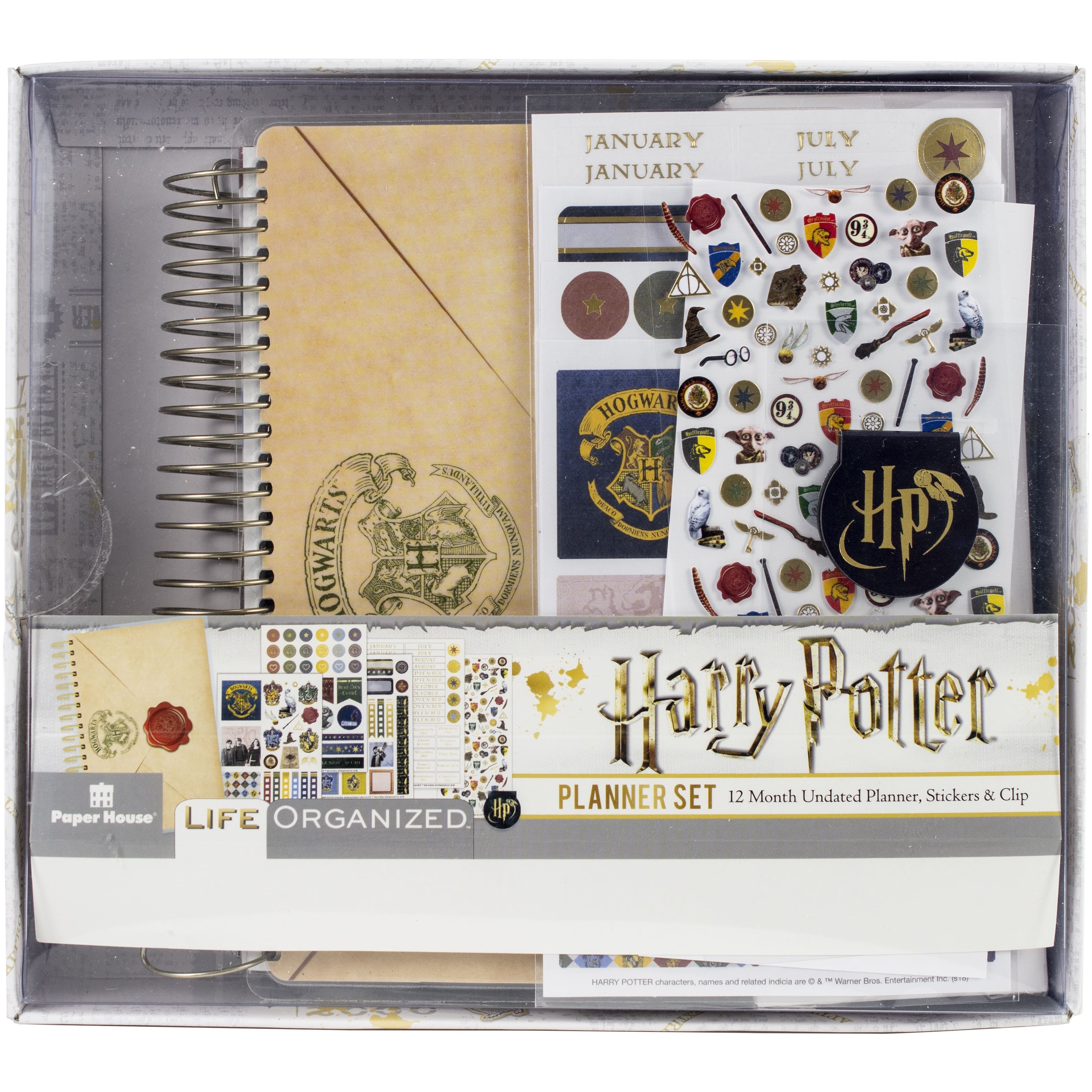 Paper House® Life Organized™ Harry Potter 12-Month Mini Planner Set