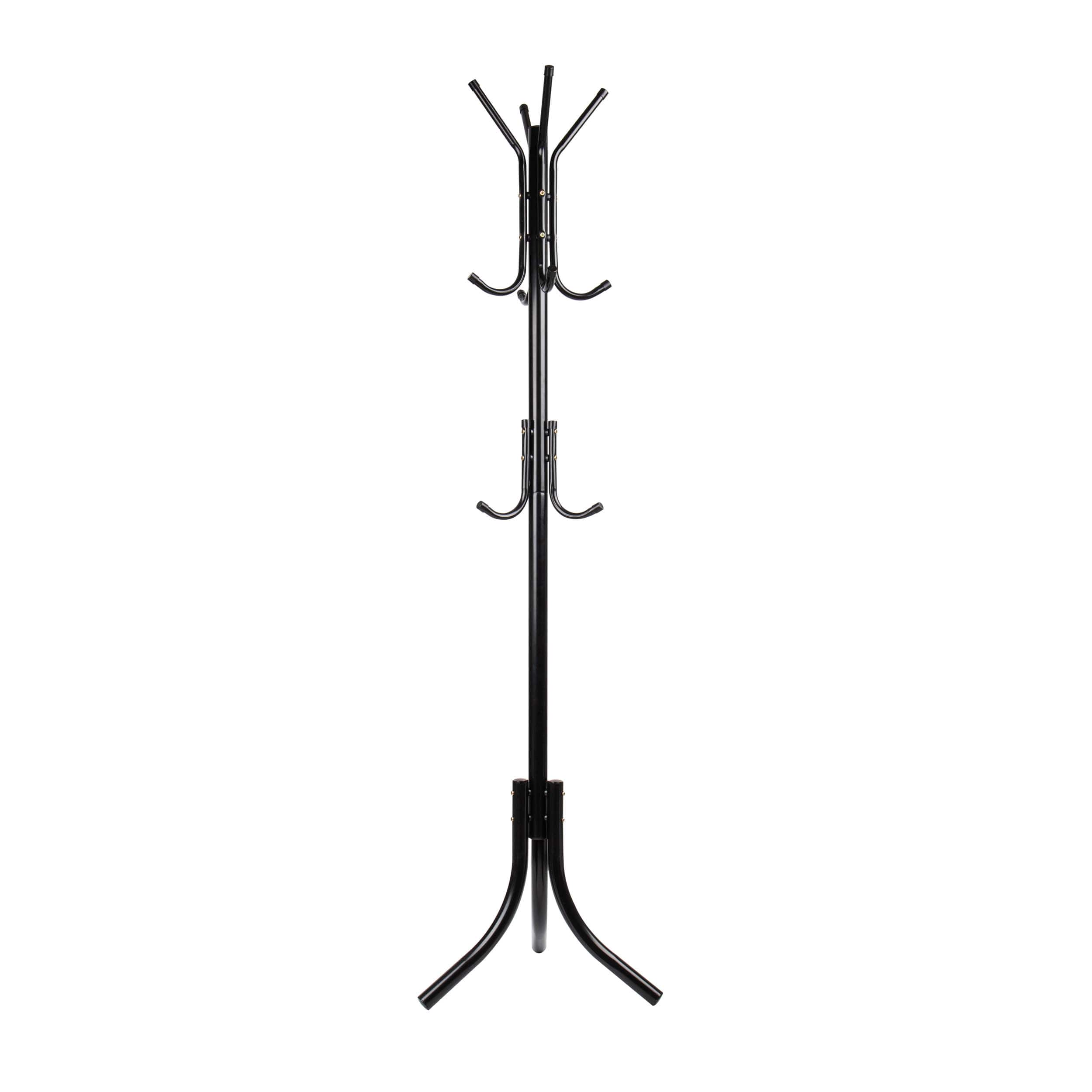 Mind Reader 67&#x22; 3-Tier 11-Hook Coat Rack