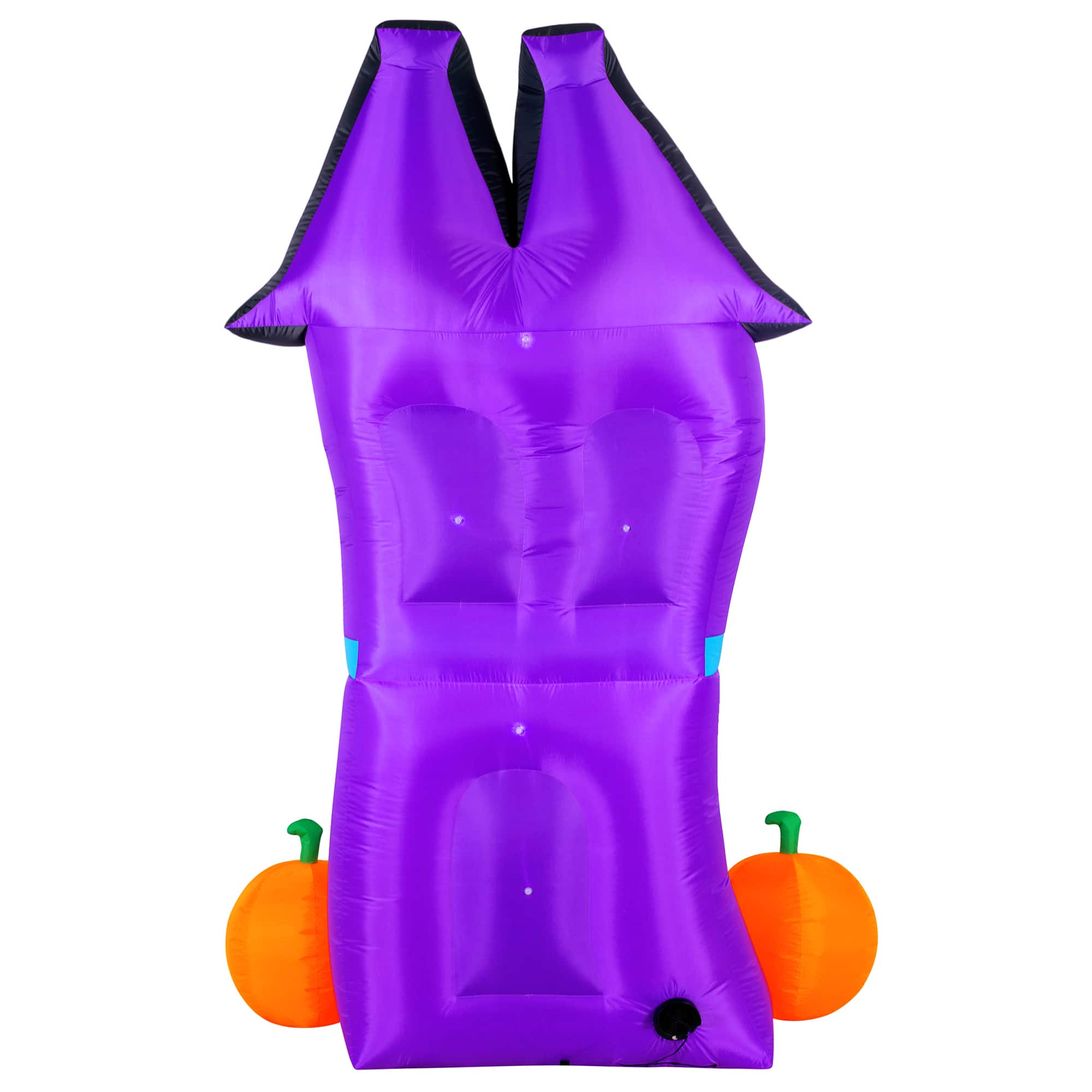 8ft. Airflowz Inflatable Halloween Haunted House with Projection Silhouette