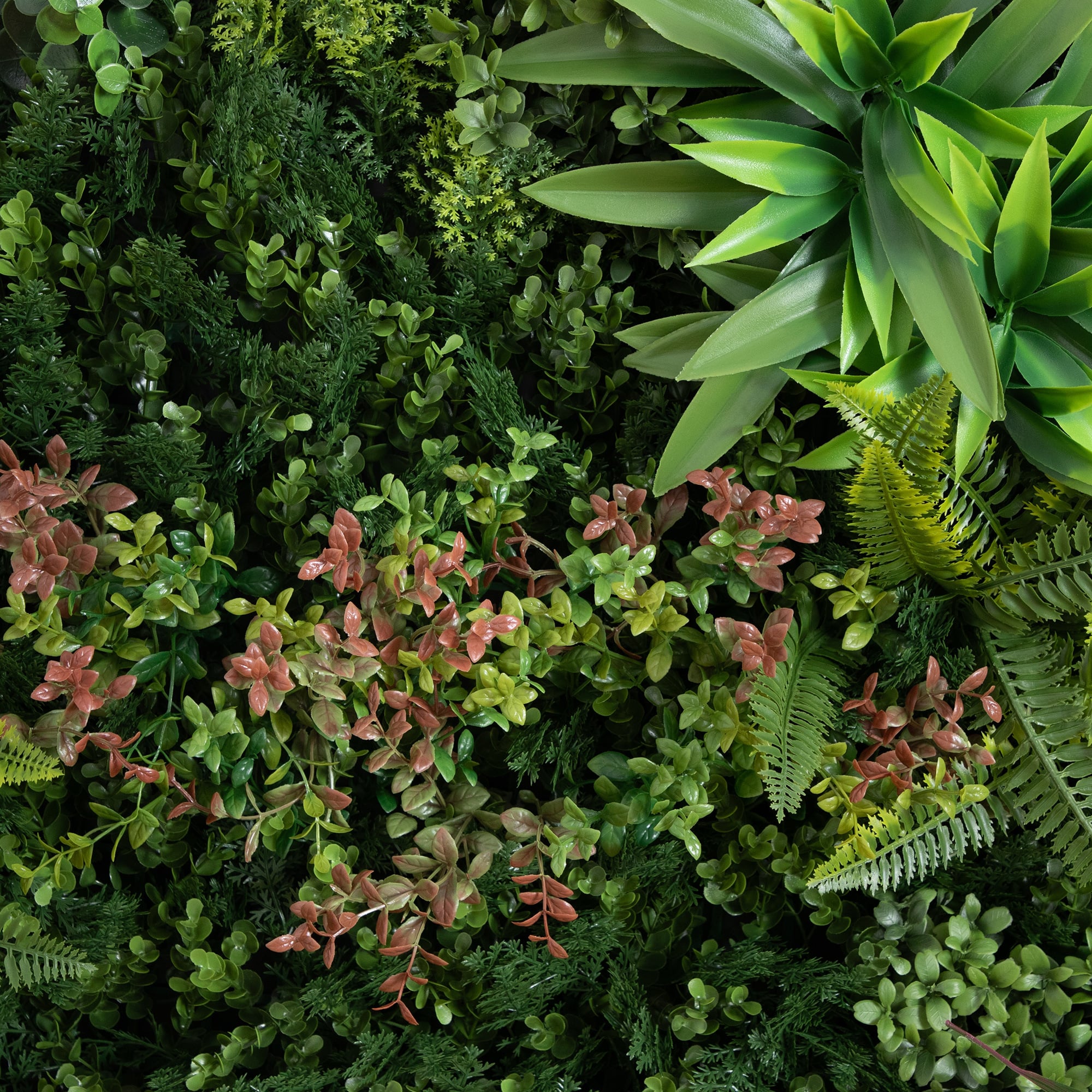 38&#x22; Framed Amazon Rainforest Artificial Living Wall Art Panel