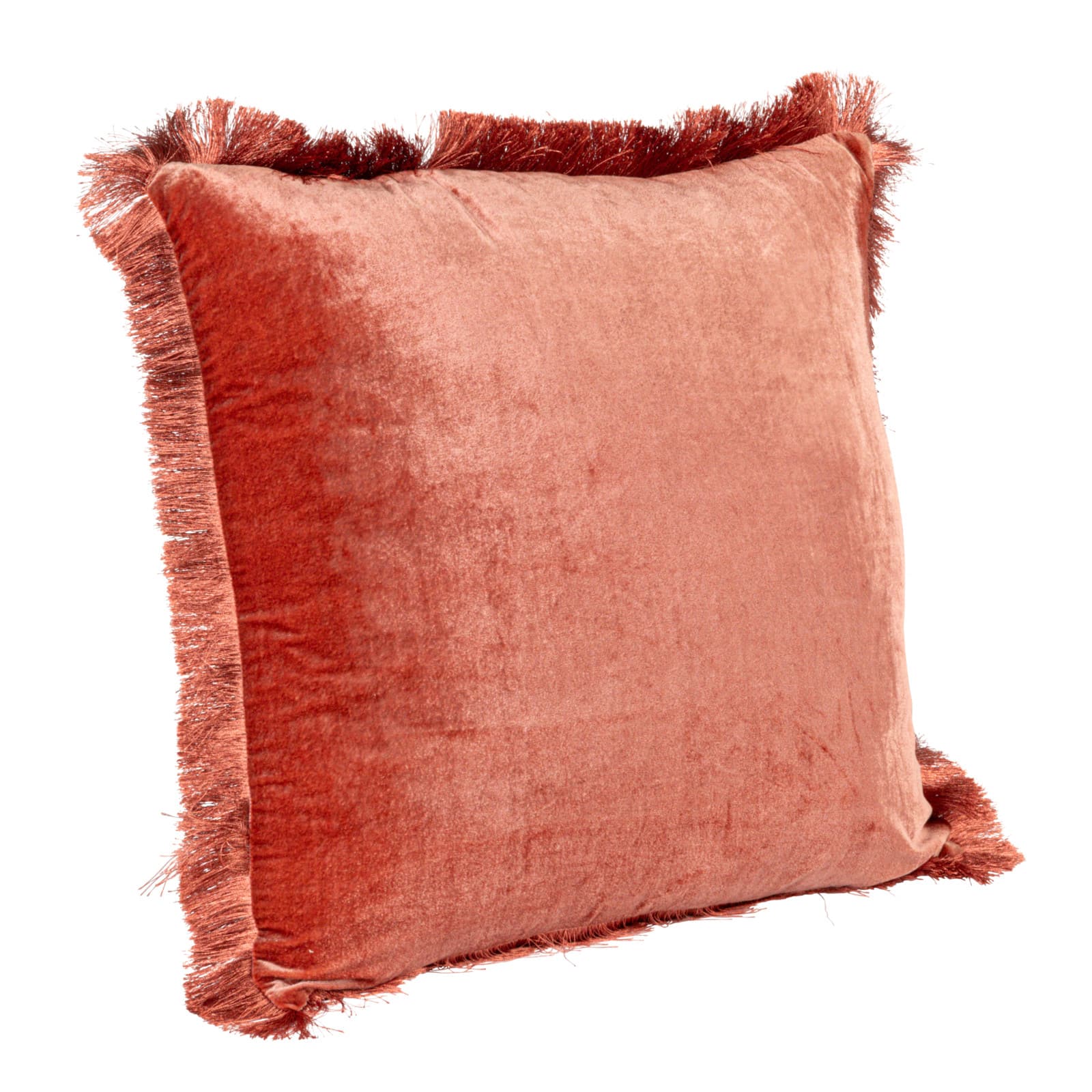Hello Honey® 20" x 20" Clay Charm Eyelash Fringe Pillow