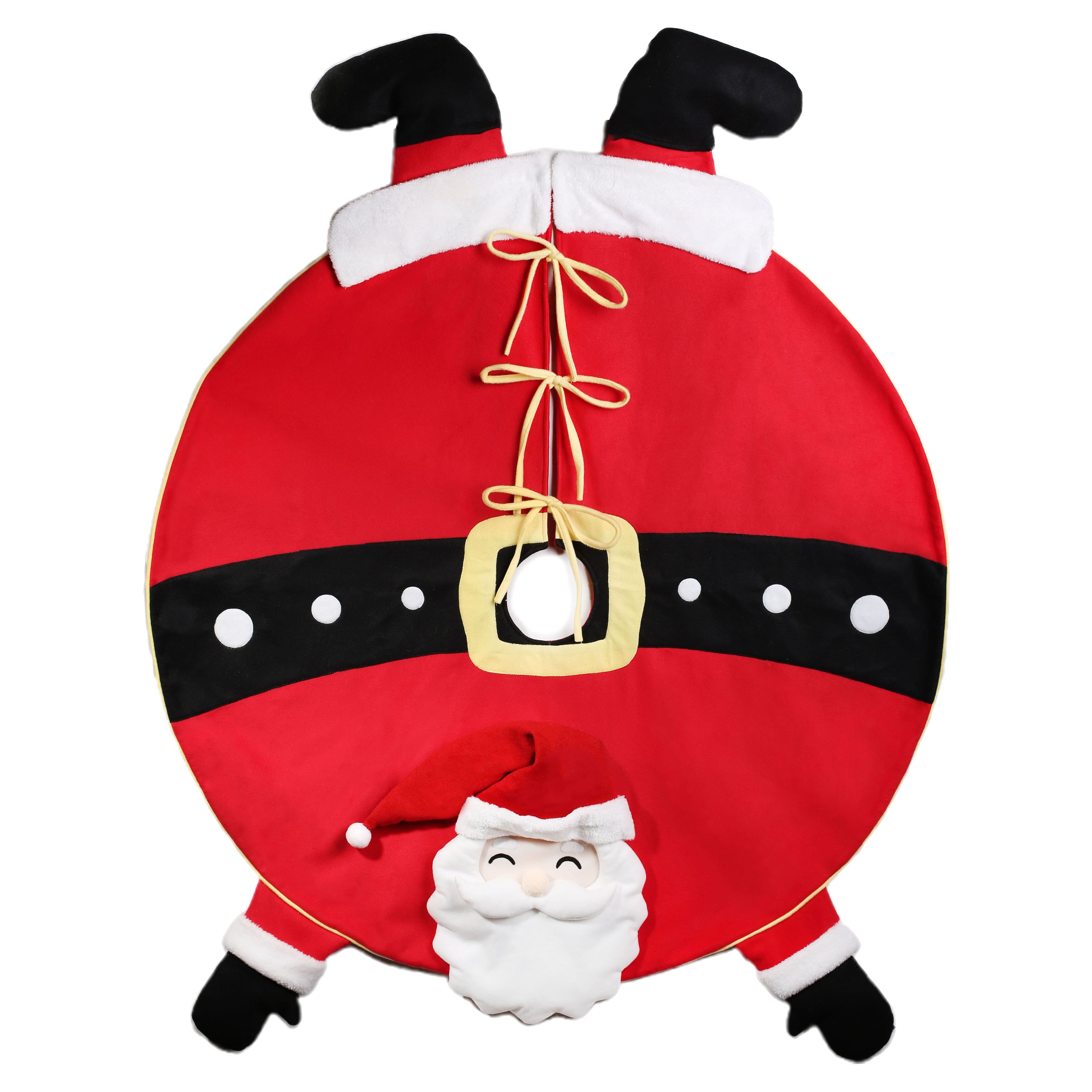 5ft. x 4ft. Santa Tree Skirt by Ashland&#xAE;