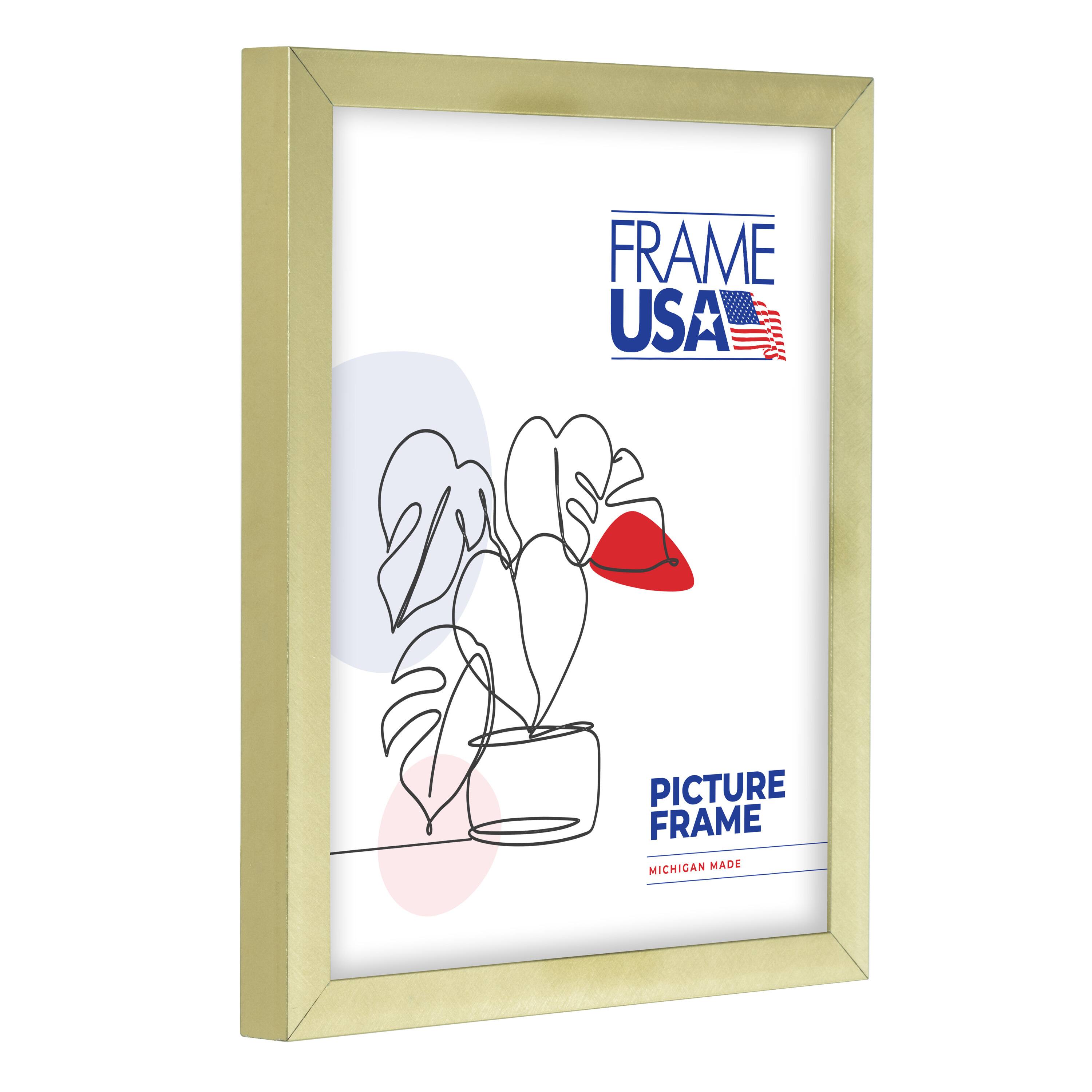 Frame USA Glory Metal Gold Single Image Picture Frame