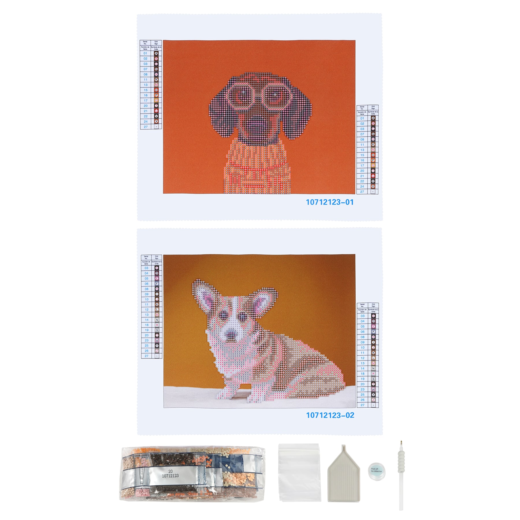 Diamond Art Dog Breeds Painting Charts & Idea Book – Kreative Kreations