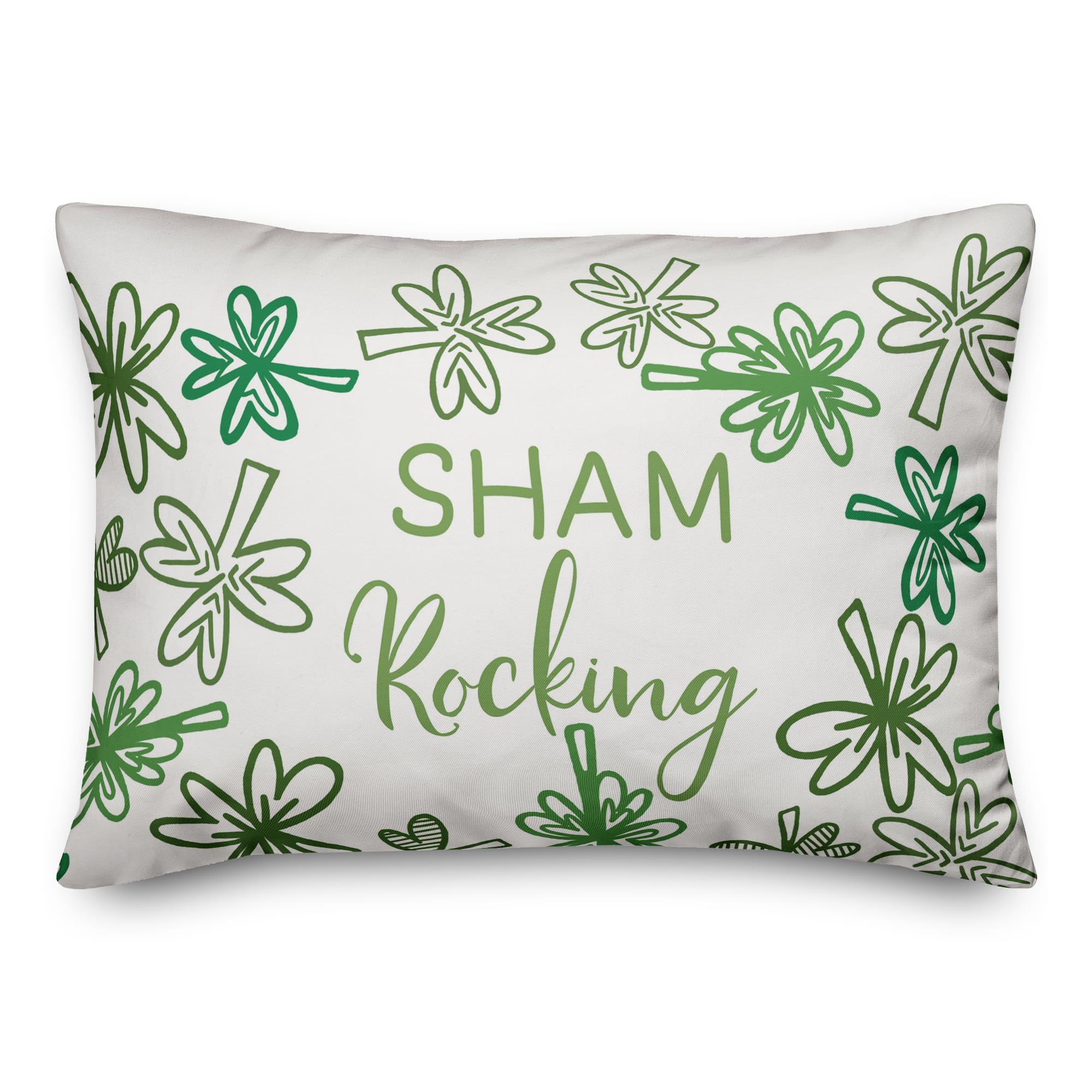 Sham Rocking 20&#x22; x 14&#x22; Throw Pillow