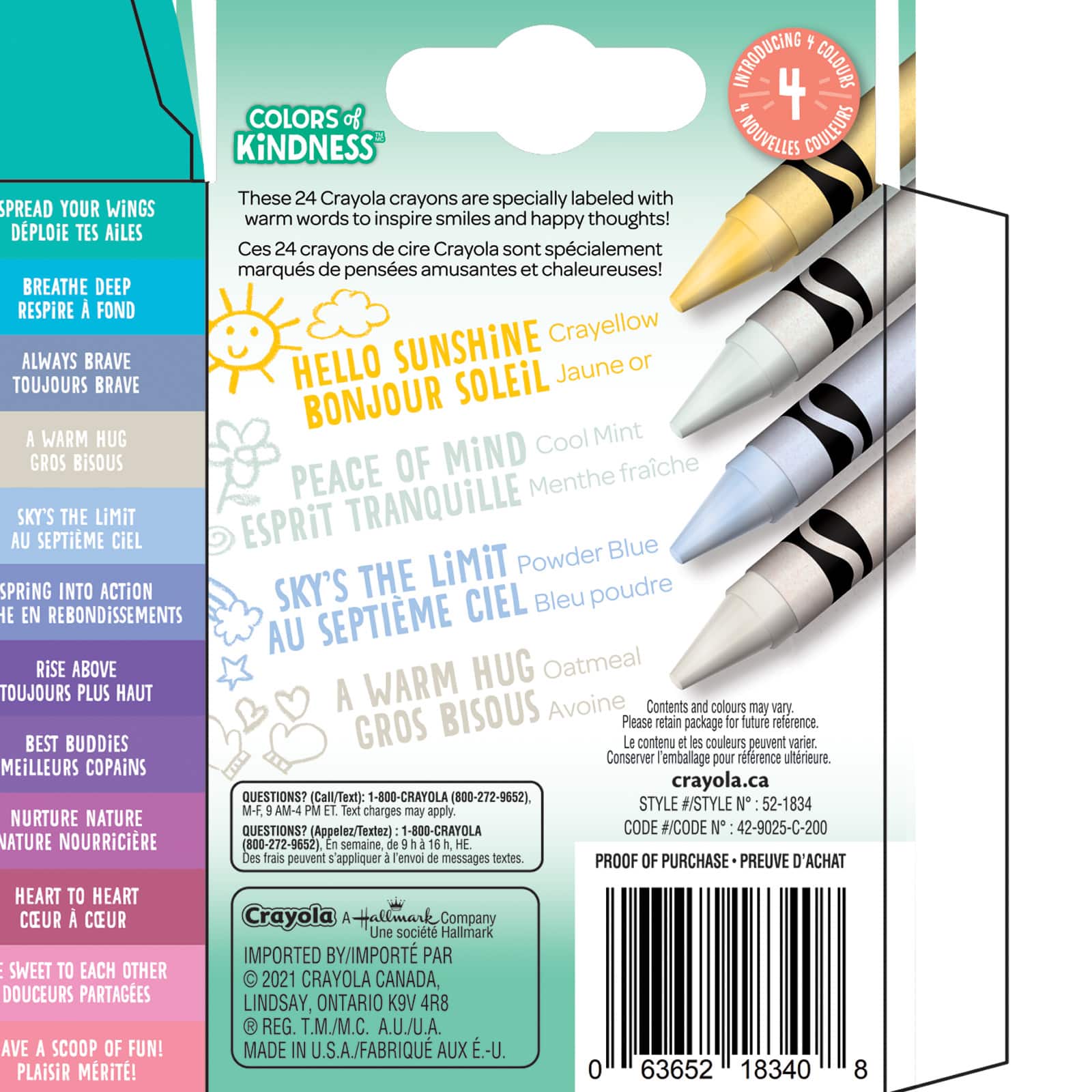 Crayola® Colours of Kindness Crayons