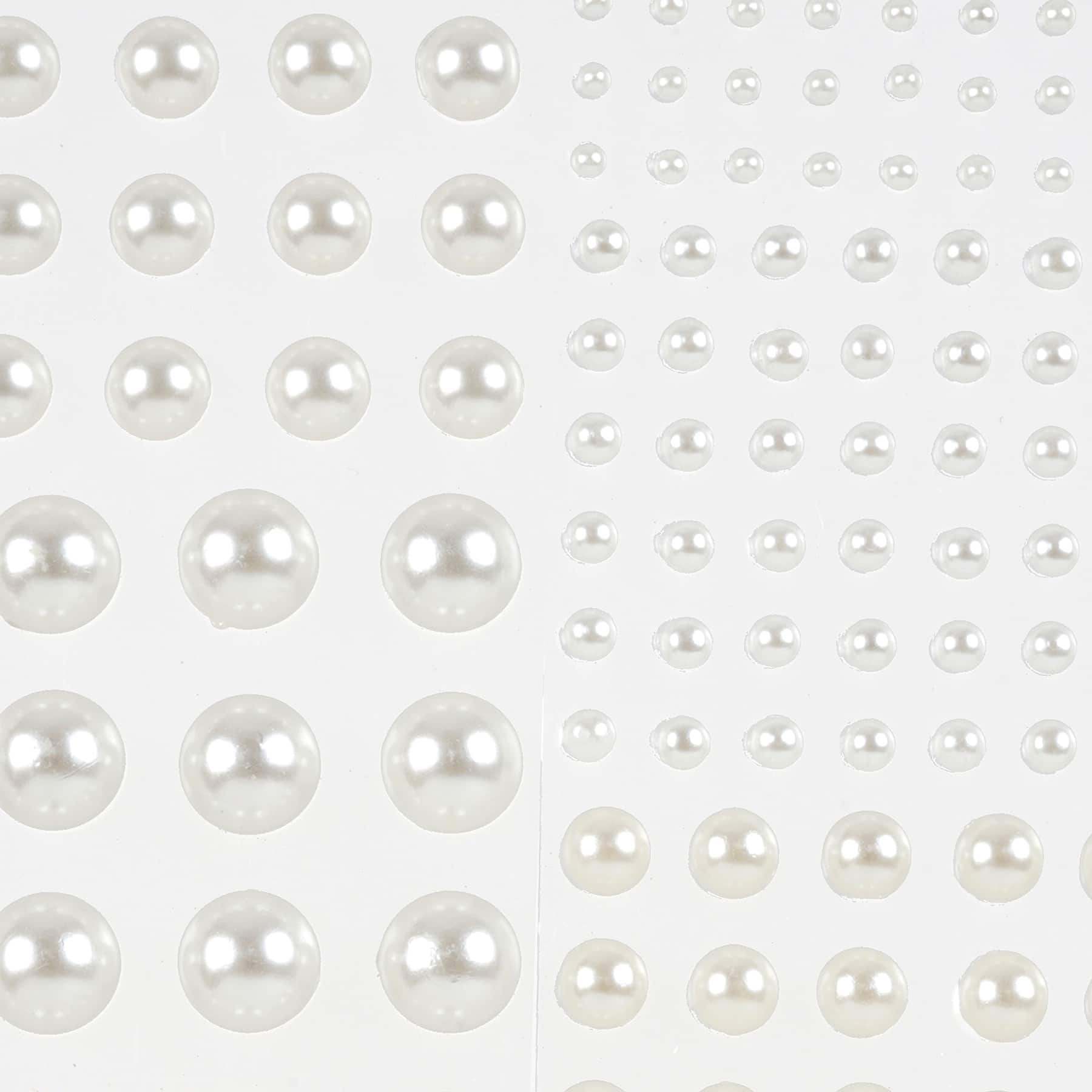 12 Packs: 480 ct. (5,760 total) Pearl Adhesives by Recollections&#x2122;