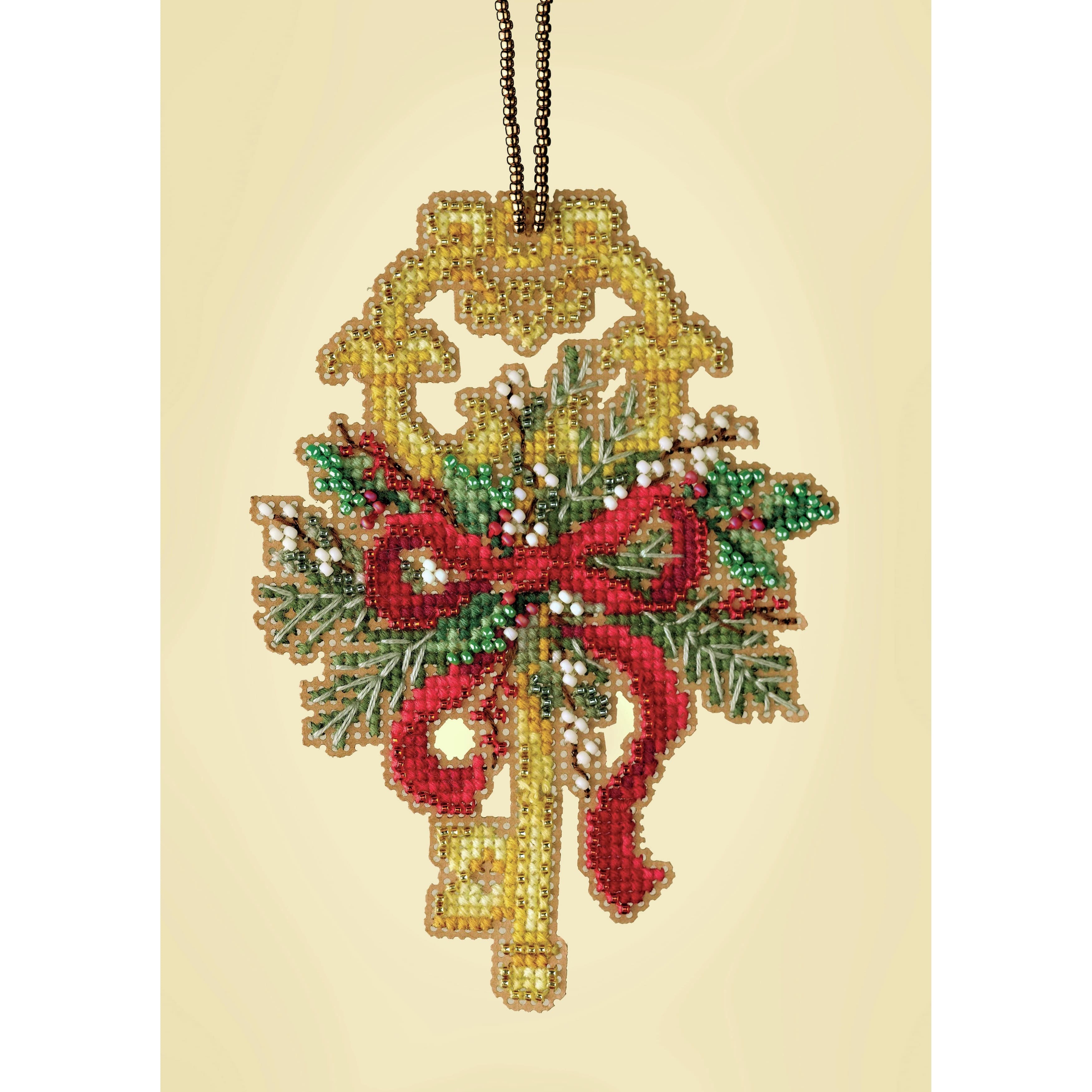 Mill Hill&#xAE; Winter Key Counted Cross Stitch Ornament Kit