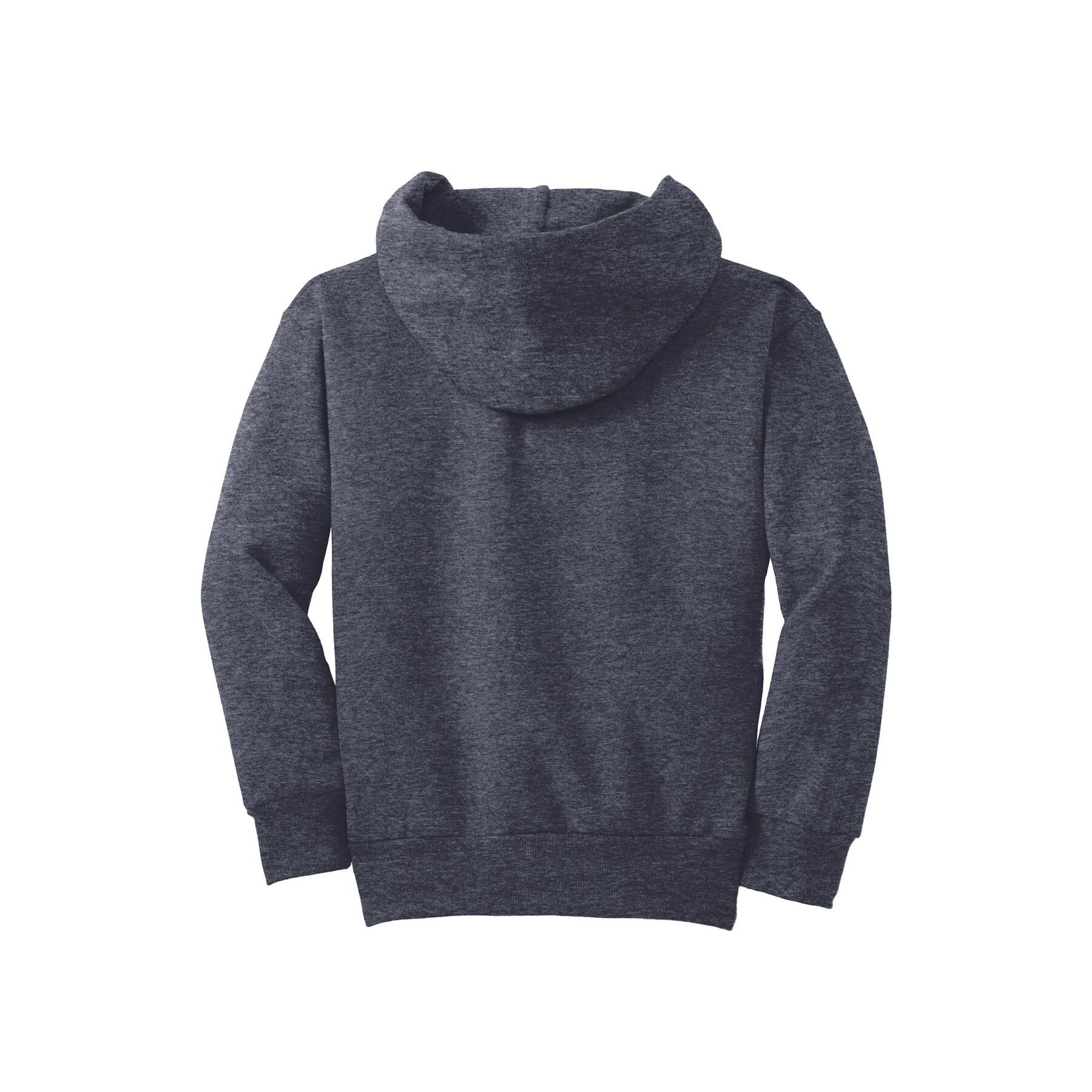 Port & Company® Neutrals Youth Core Fleece Pullover Hooded Sweatshirt