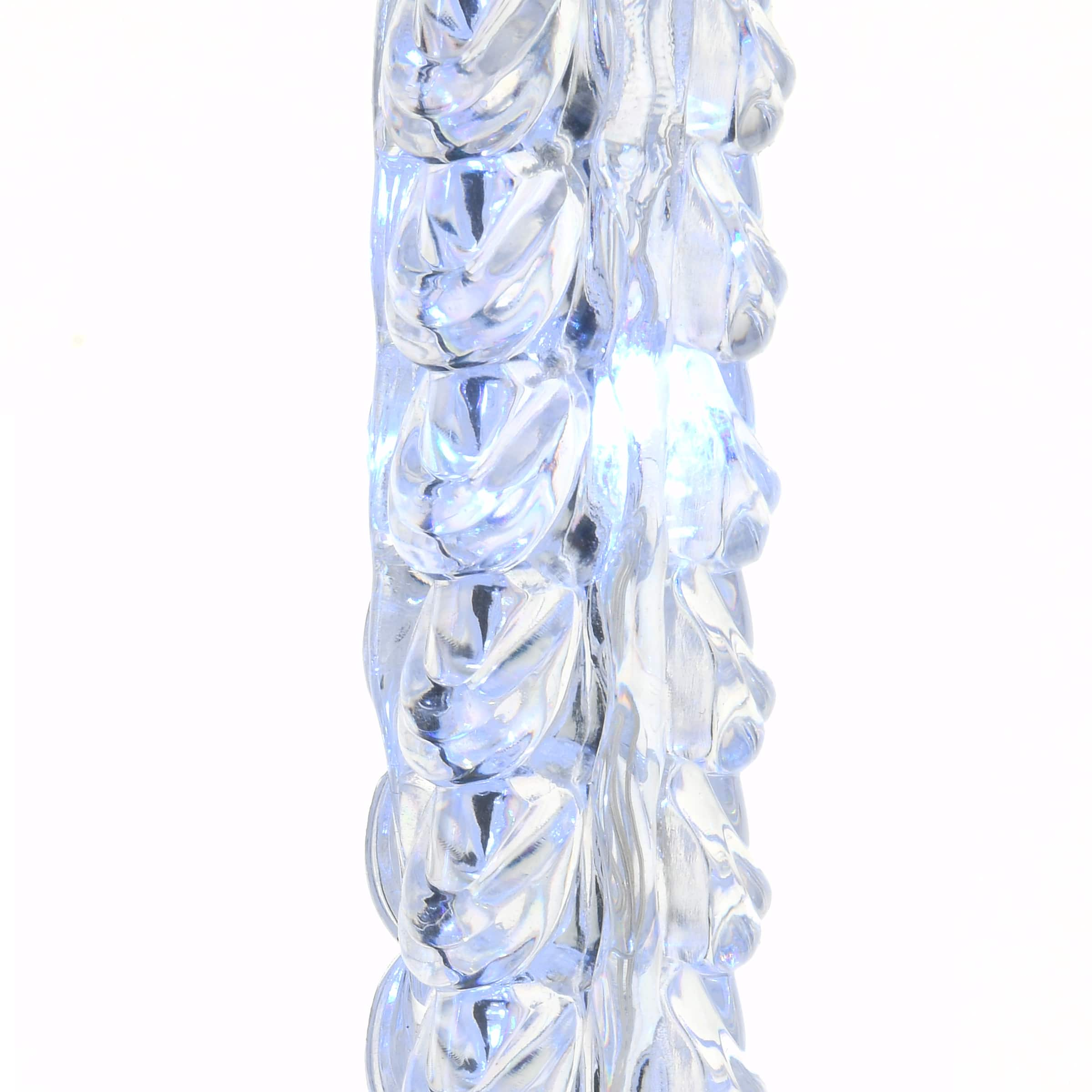 Crystal Icicles with LED Lights Decoration