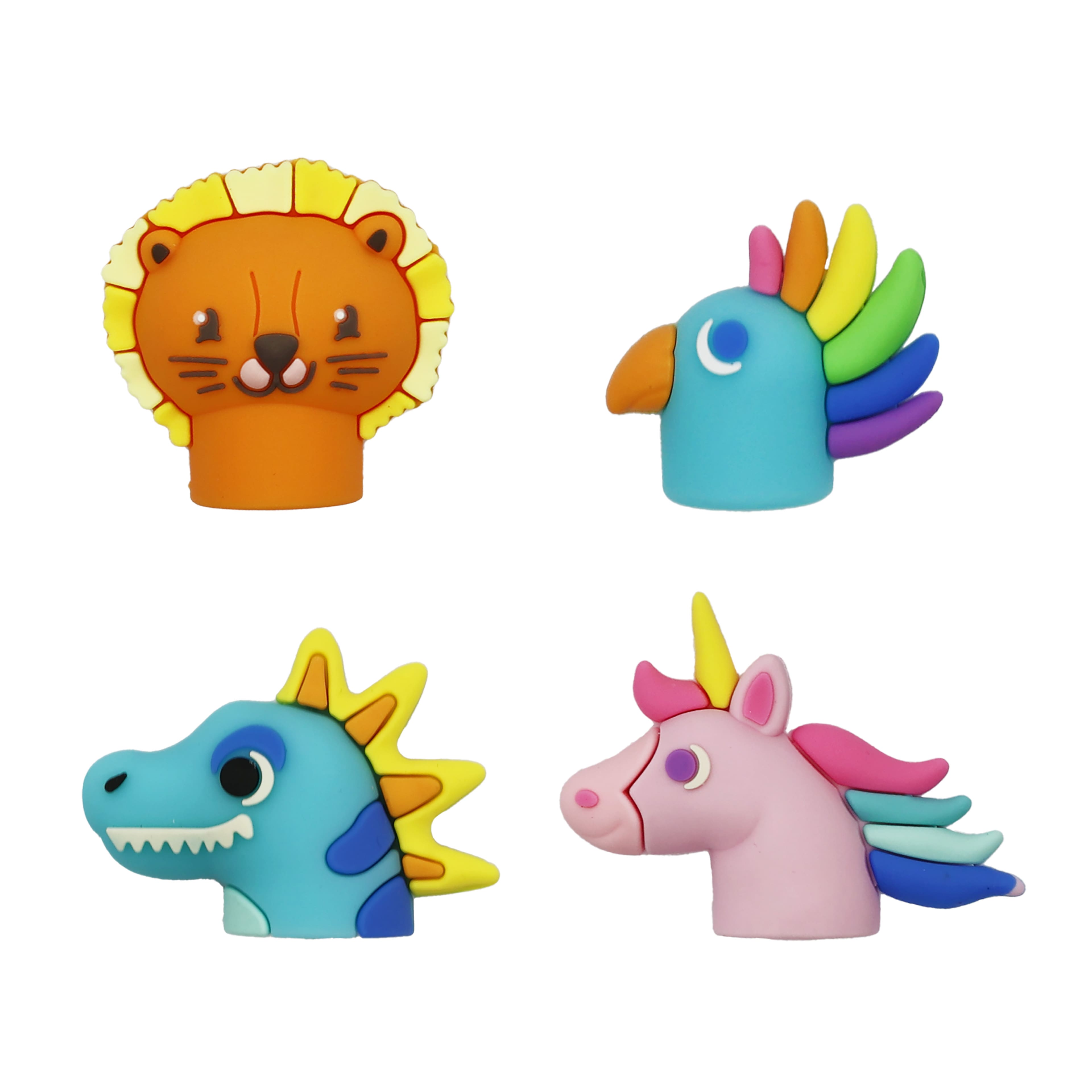Wacky Hair Animal Pencil Toppers by Creatology&#x2122;