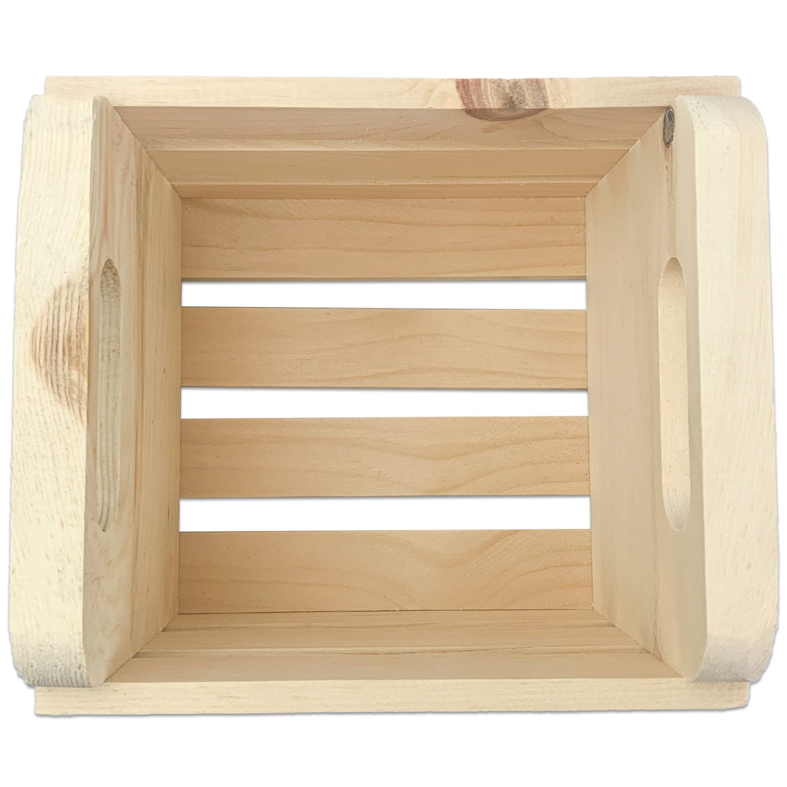 Wilson® Enterprises 8" x 7" x 5.5" Pine Handle Crates, 2ct.