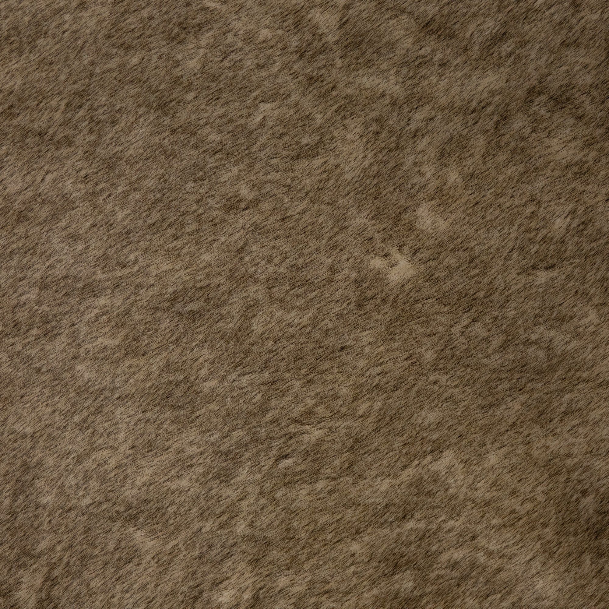 Faux Fur Christmas Tree Skirt - 48&#x22; - Brown