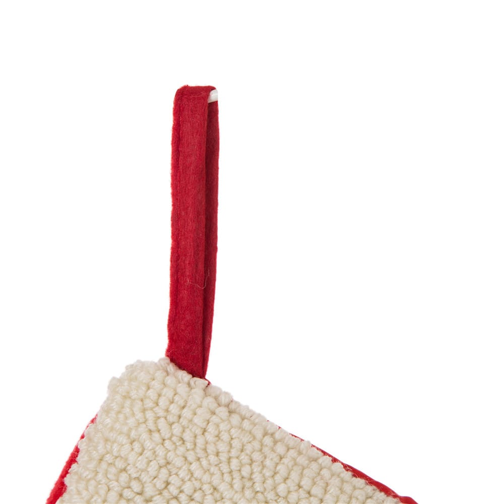 Glitzhome&#xAE; 20&#x22; Hooked Cat Stocking
