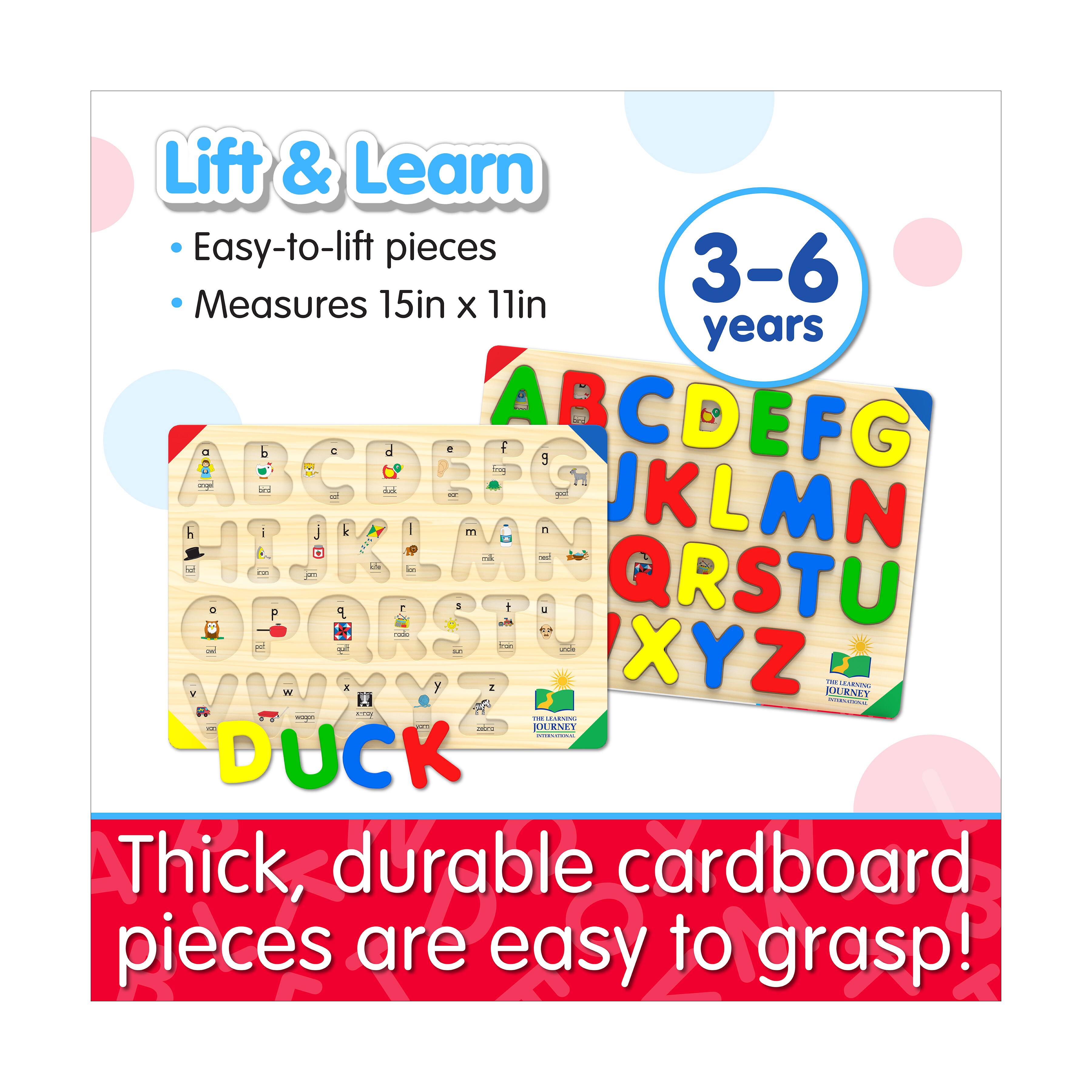 Lift &#x26; Learn Puzzle - ABC: 26 Pcs
