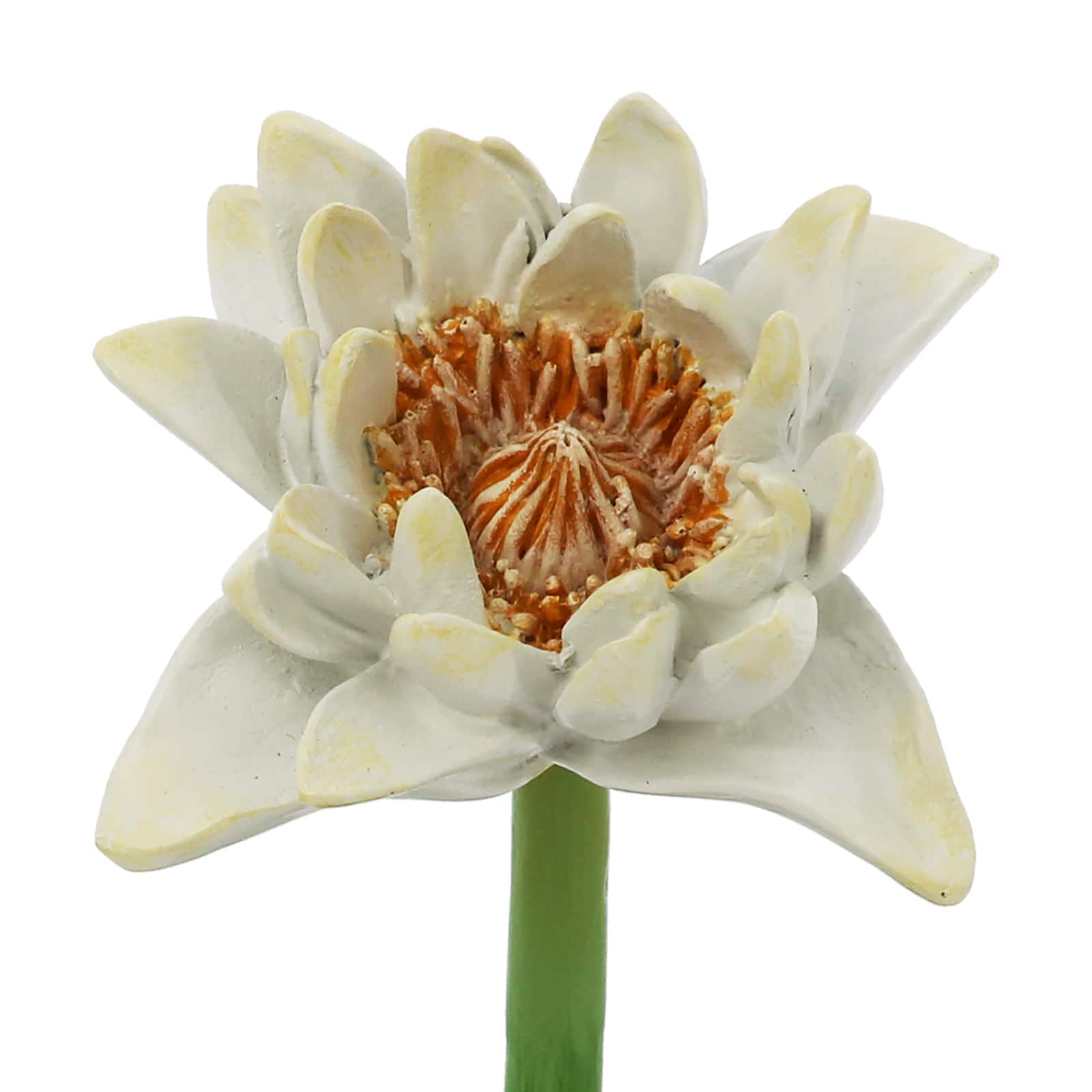 8&#x22; White Lotus Flower Tabletop Accent by Ashland&#xAE;