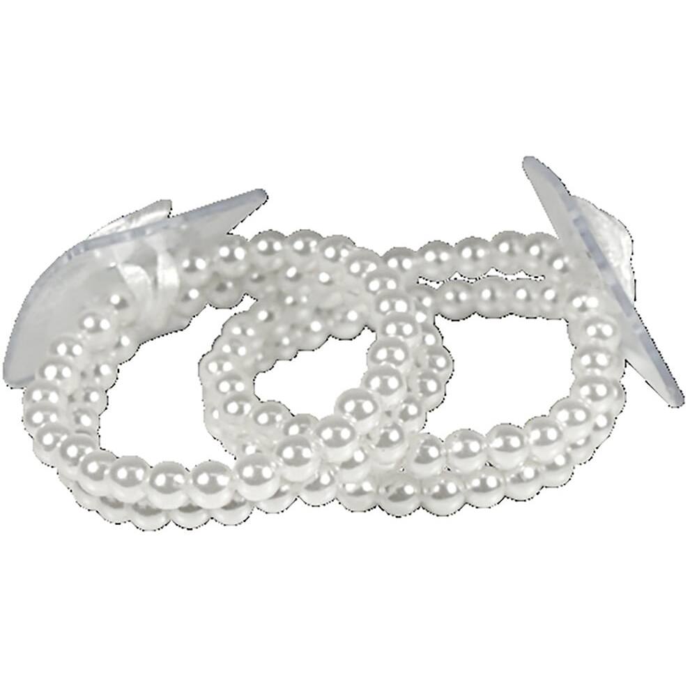 Jam Paper Sweet Pea Flower Bracelet, 2ct.