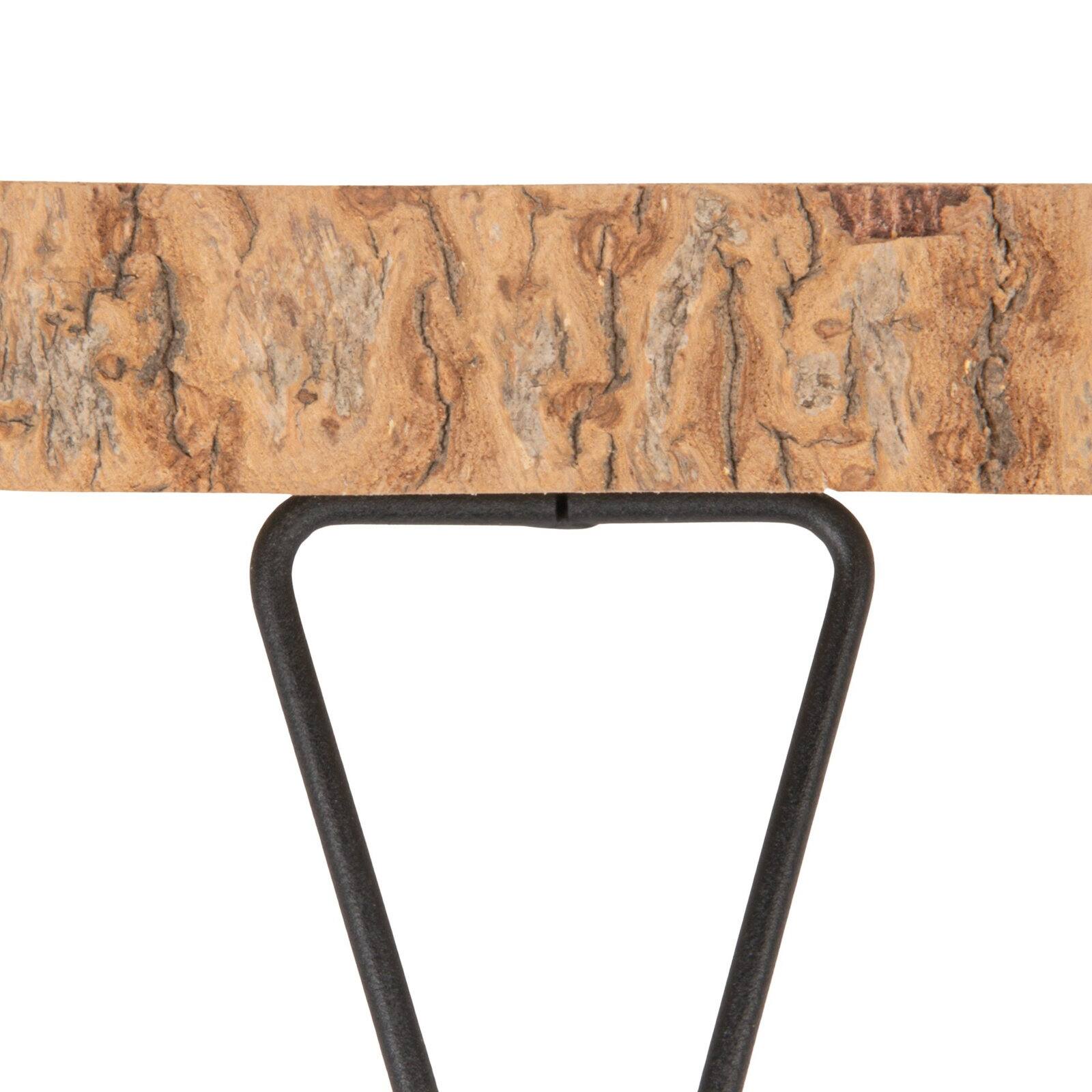 Hello Honey® Decorative Paulownia Wood Pedestal