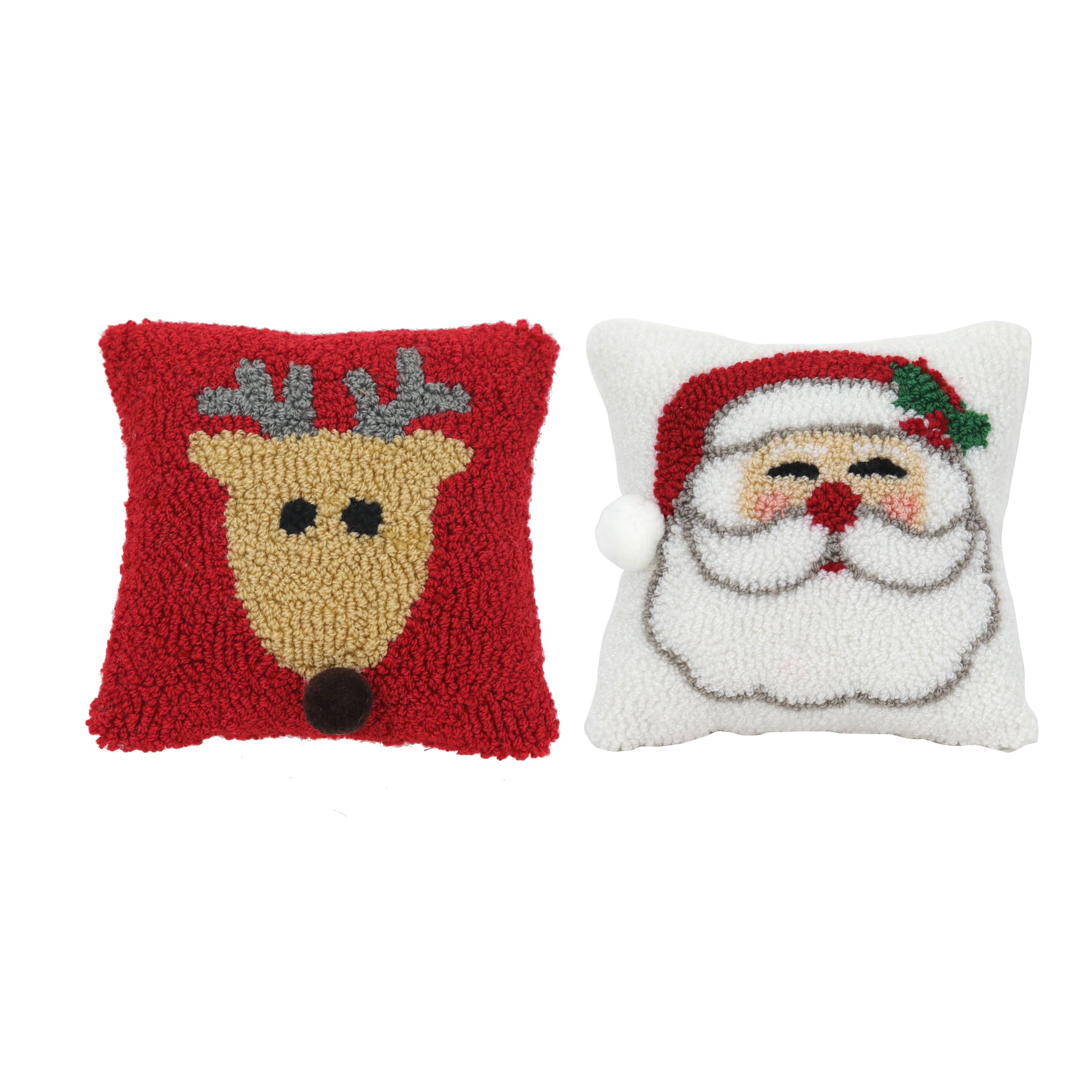 Assorted 7.5&#x22; Mini Christmas Character Throw Pillow by Ashland&#xAE;, 1pc.