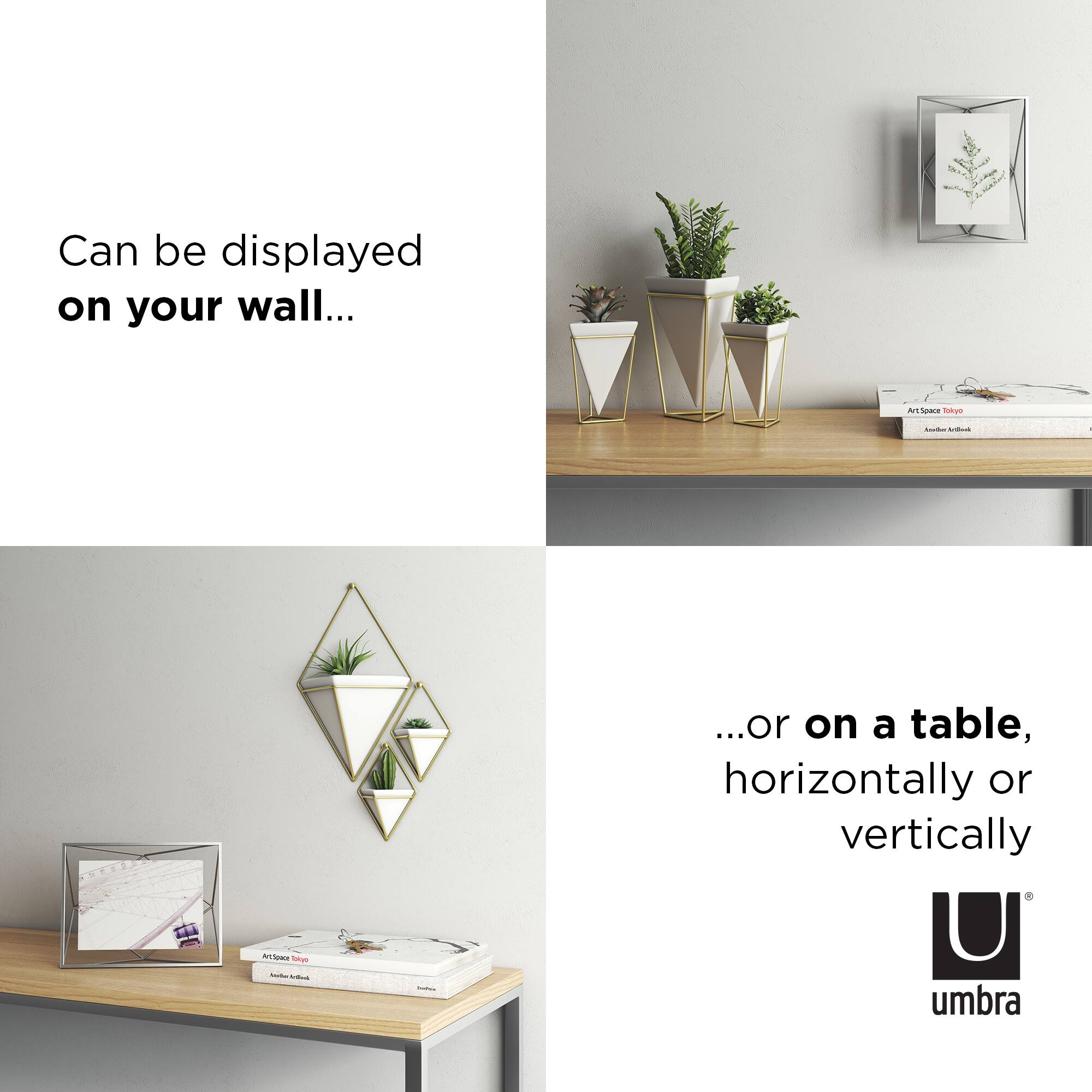 Umbra Chrome Prisma Picture Frame