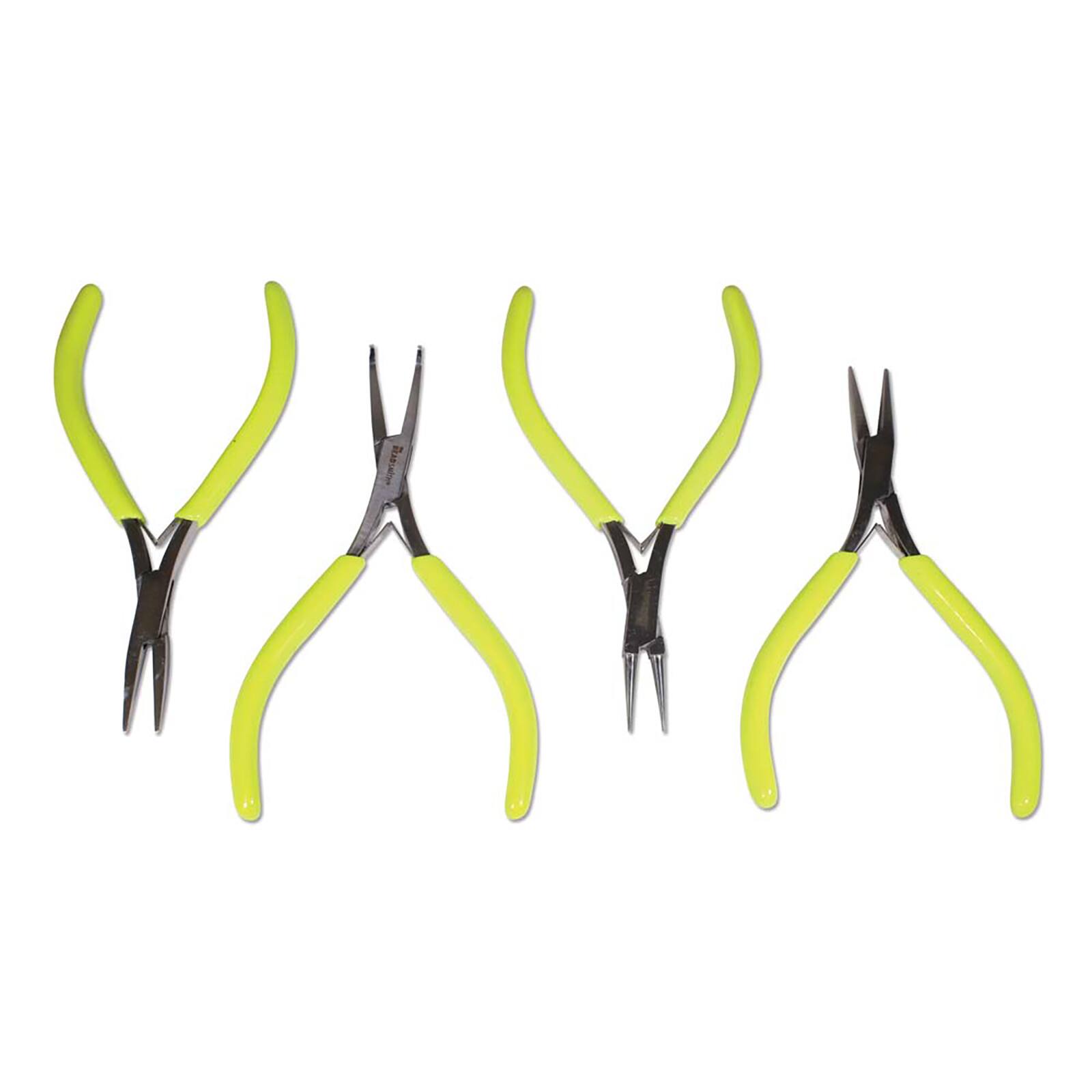 The Beadsmith® Micro-Fine™ 4 Piece Plier Set