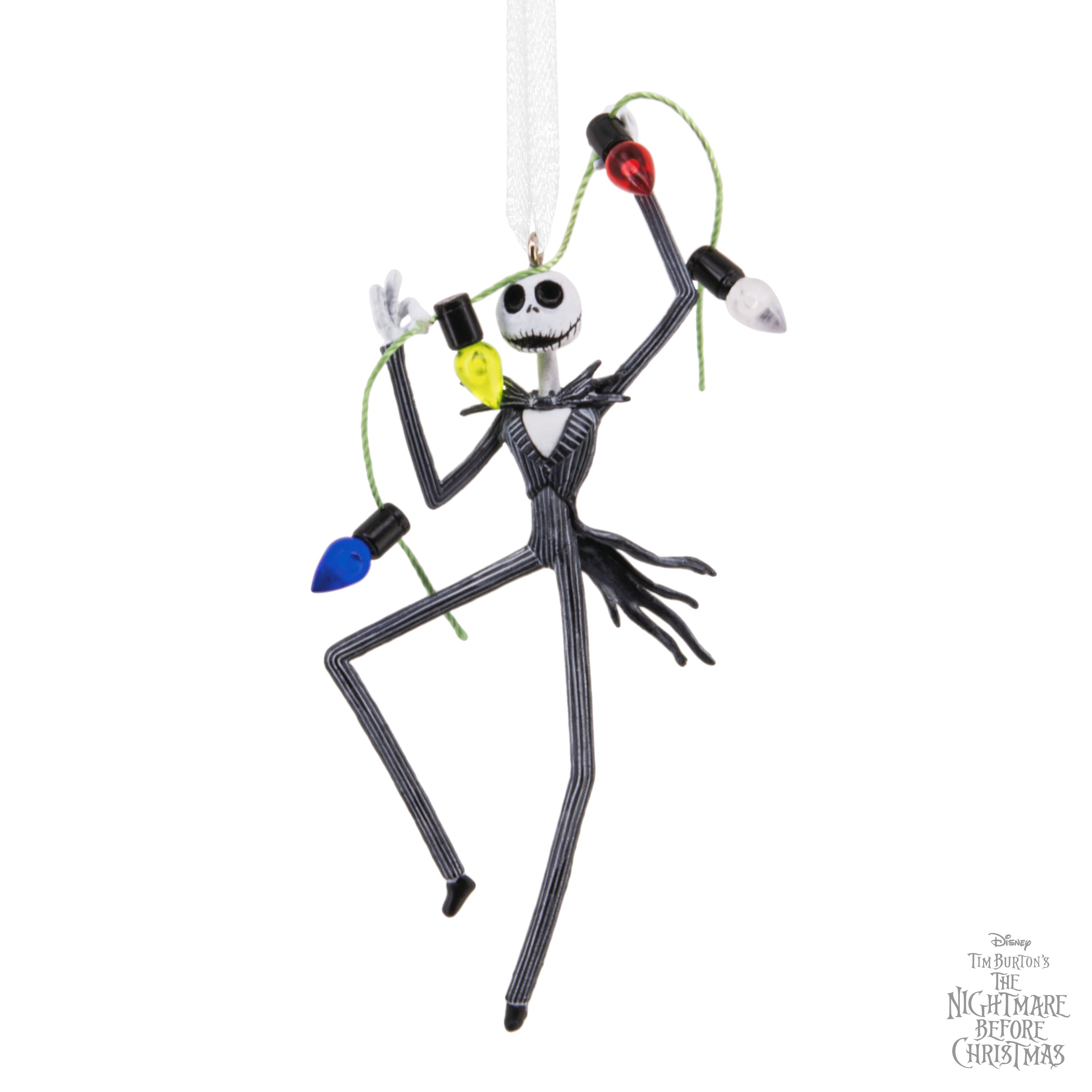 Hallmark Disney® The Nightmare Before Christmas 3.75" Jack Skellington with Lights Ornament