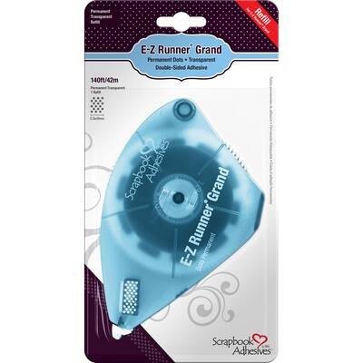 SCRAPBOOK ADHESIVES E-Z-RUNNER REFILLABLE 49' STRIPS - Scrapbook Centrale