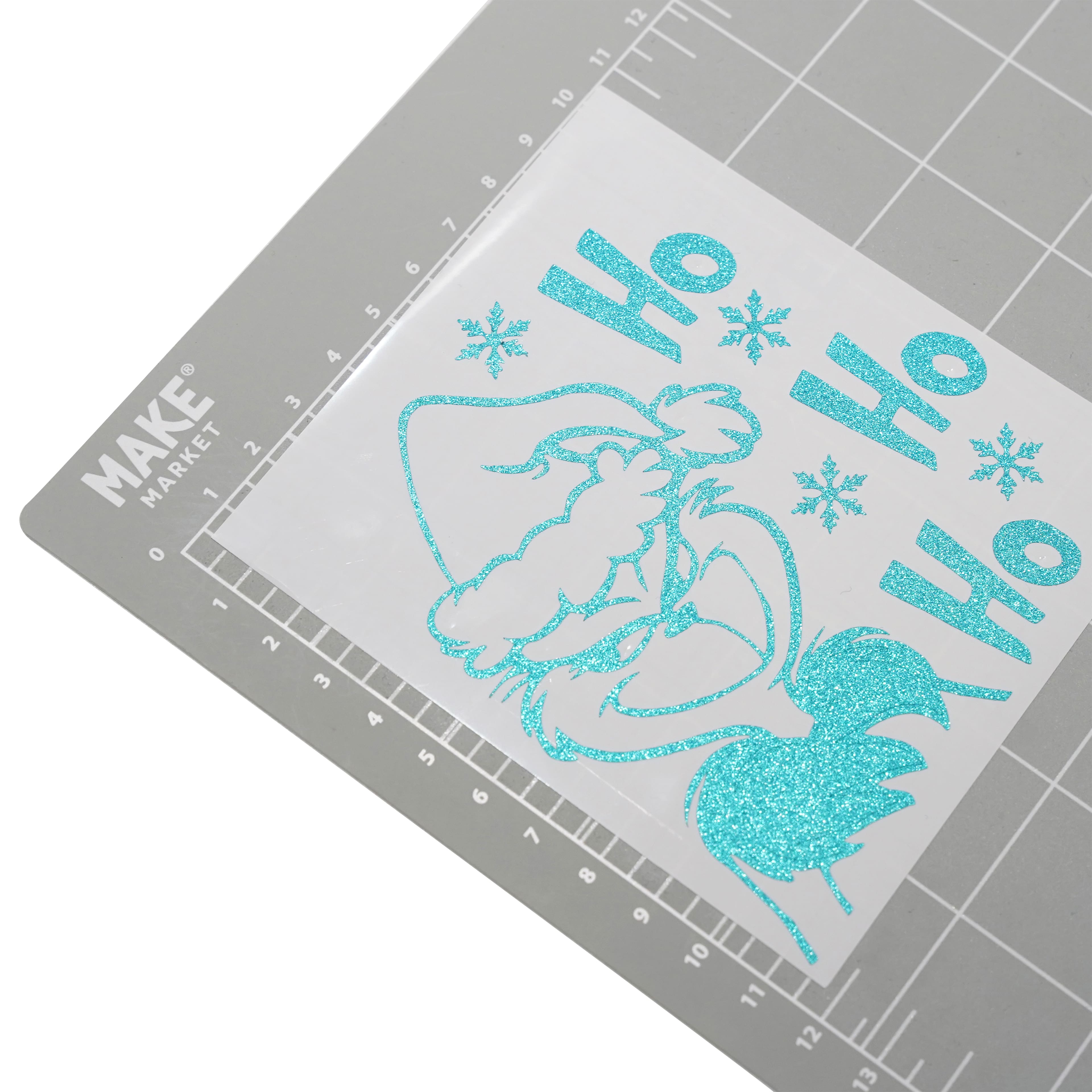 12 Pack: Glitter Permanent Vinyl by Make Market®