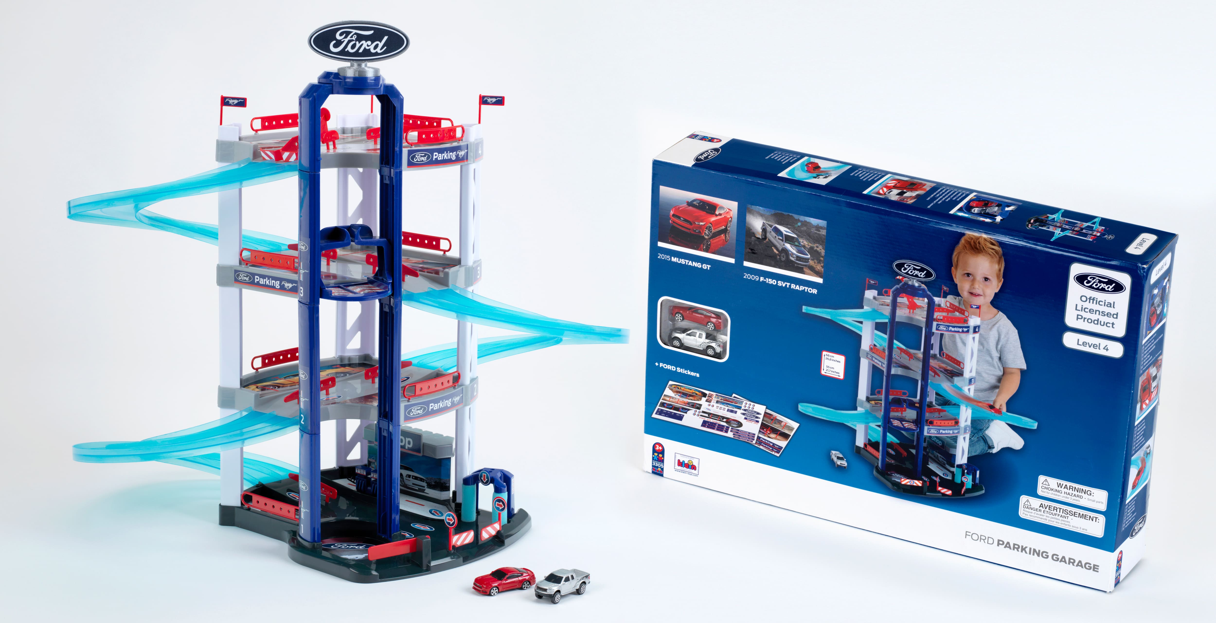 Theo Klein Ford® Multi-Story Car Park with 4 Parking Levels