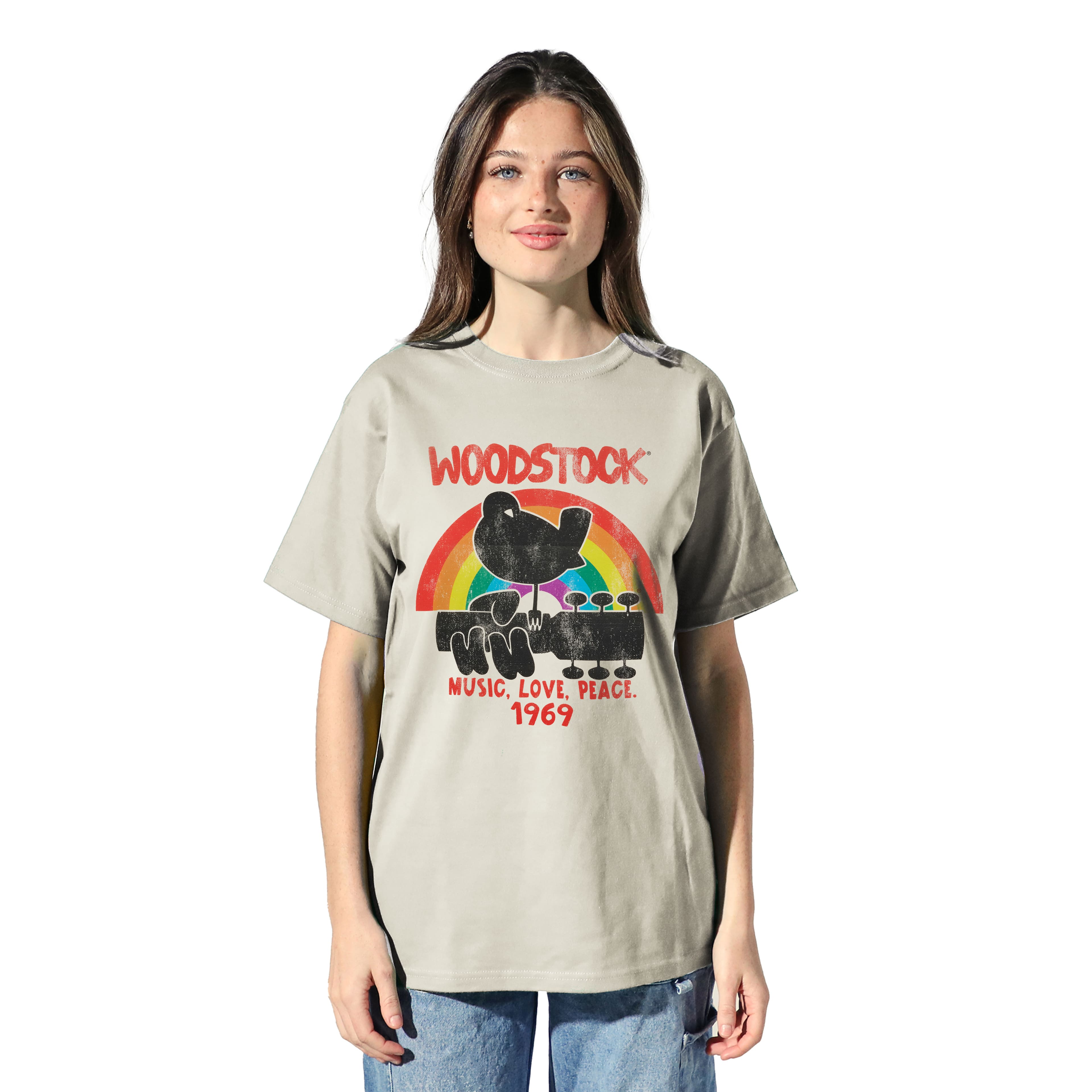 Woodstock&#xAE; Tofu Music Love Peace Unisex Adult T-Shirt
