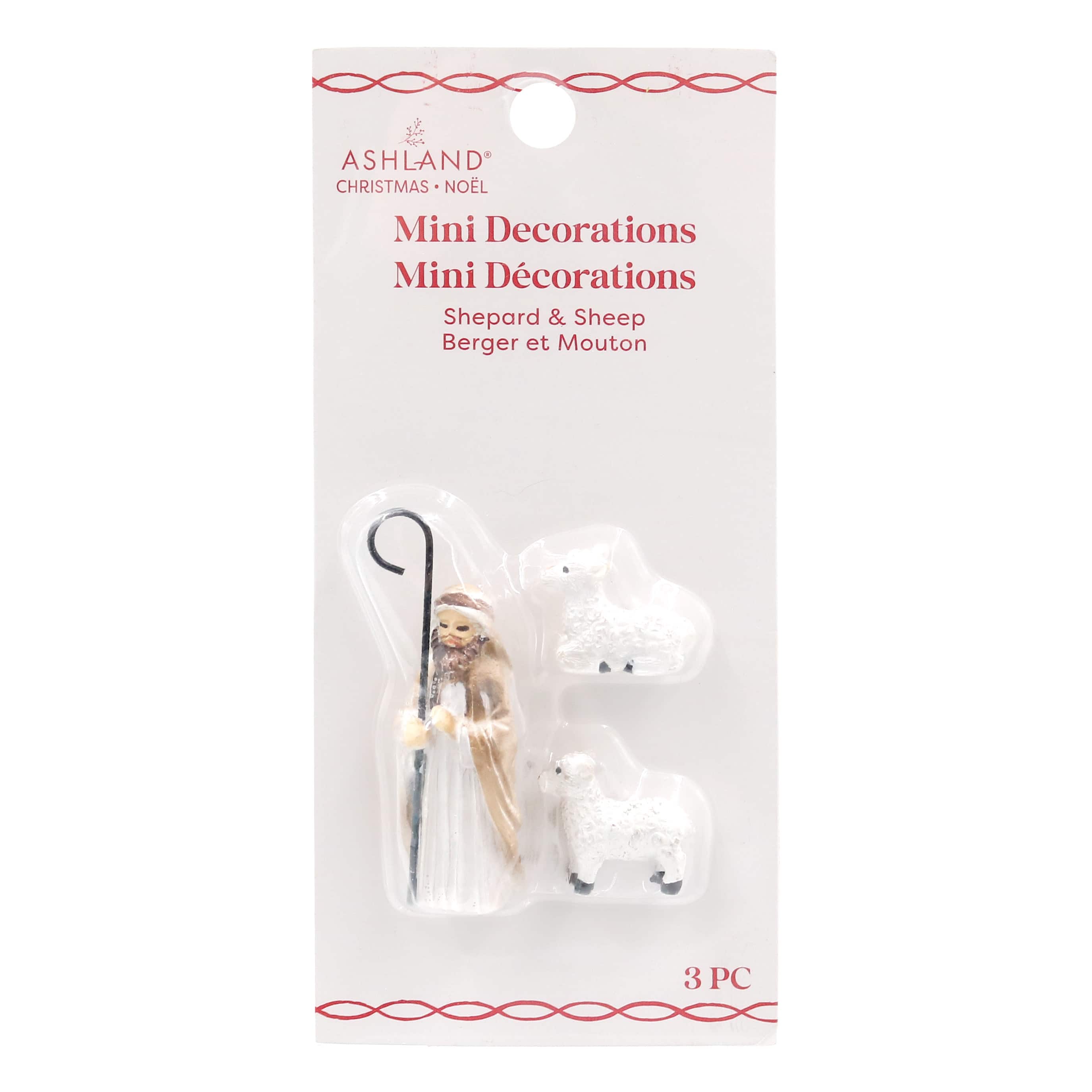 Mini Shepherd &#x26; Lambs Decoration Set by Ashland&#xAE;