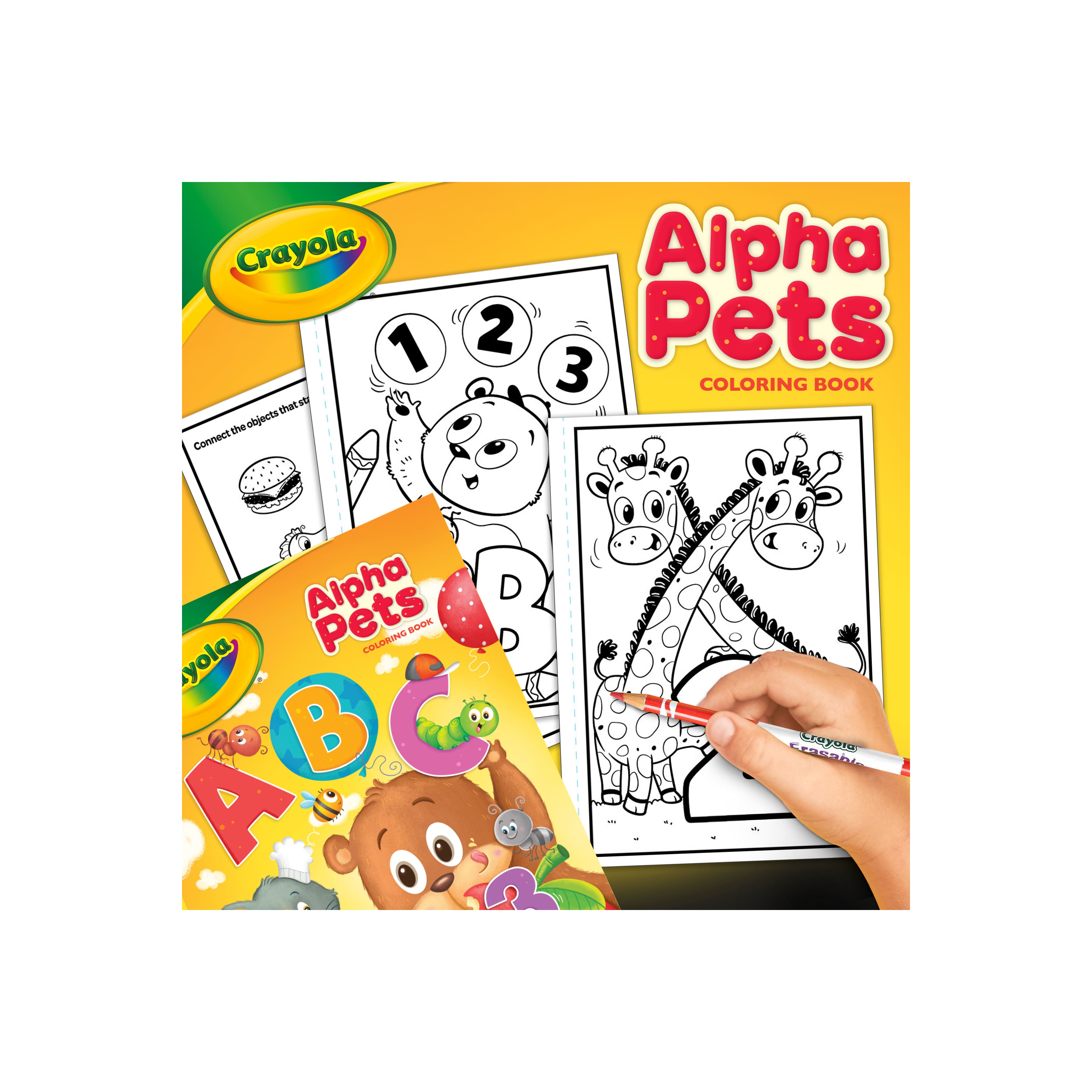 Crayola&#xAE; Alpha Pets Coloring Book