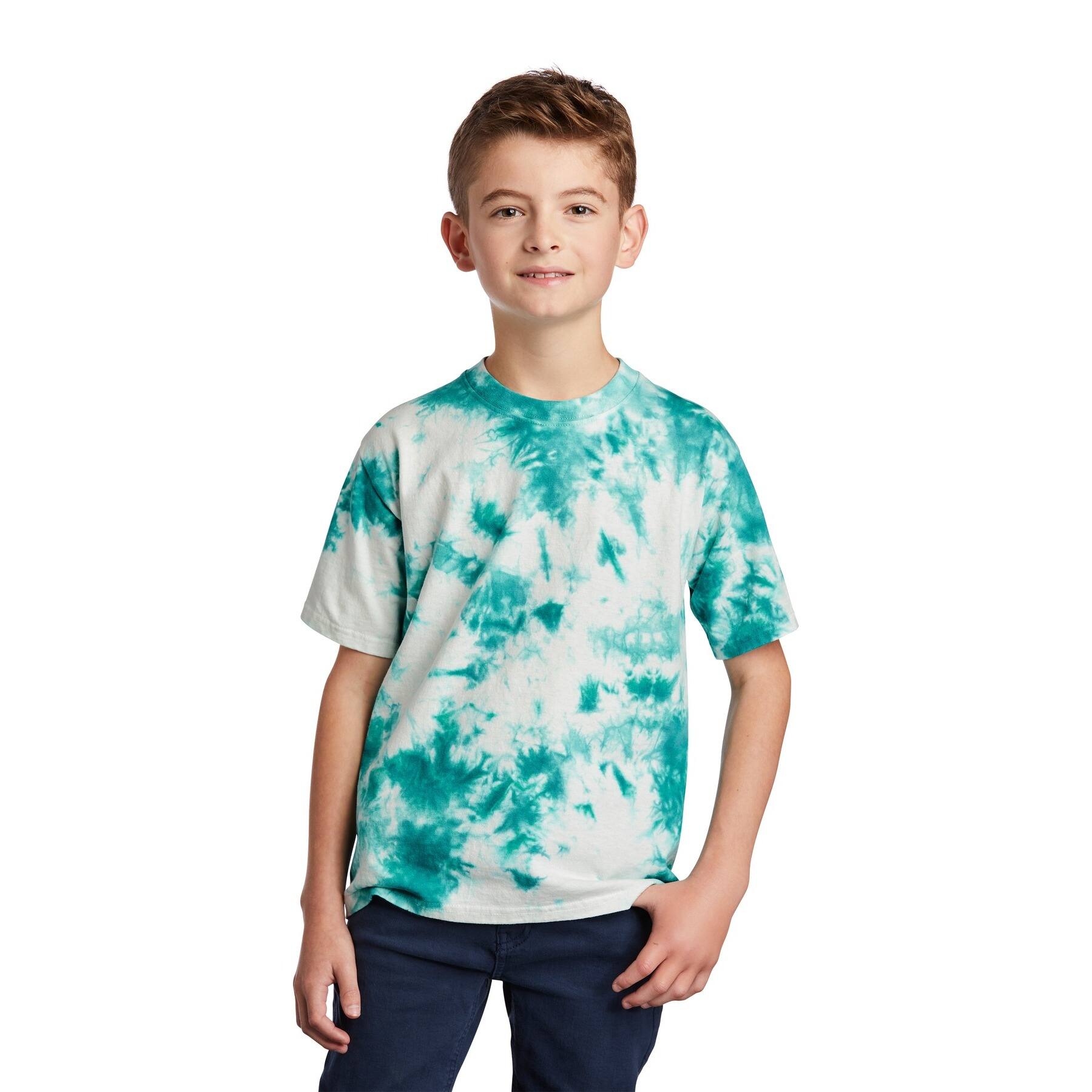 Port &#x26; Company&#xAE; Crystal Tie-Dye Youth T-Shirt
