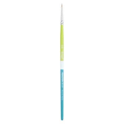 Snap Princeton Artist Brush, Series 9850, White Synthetic, Round, Size 2/0