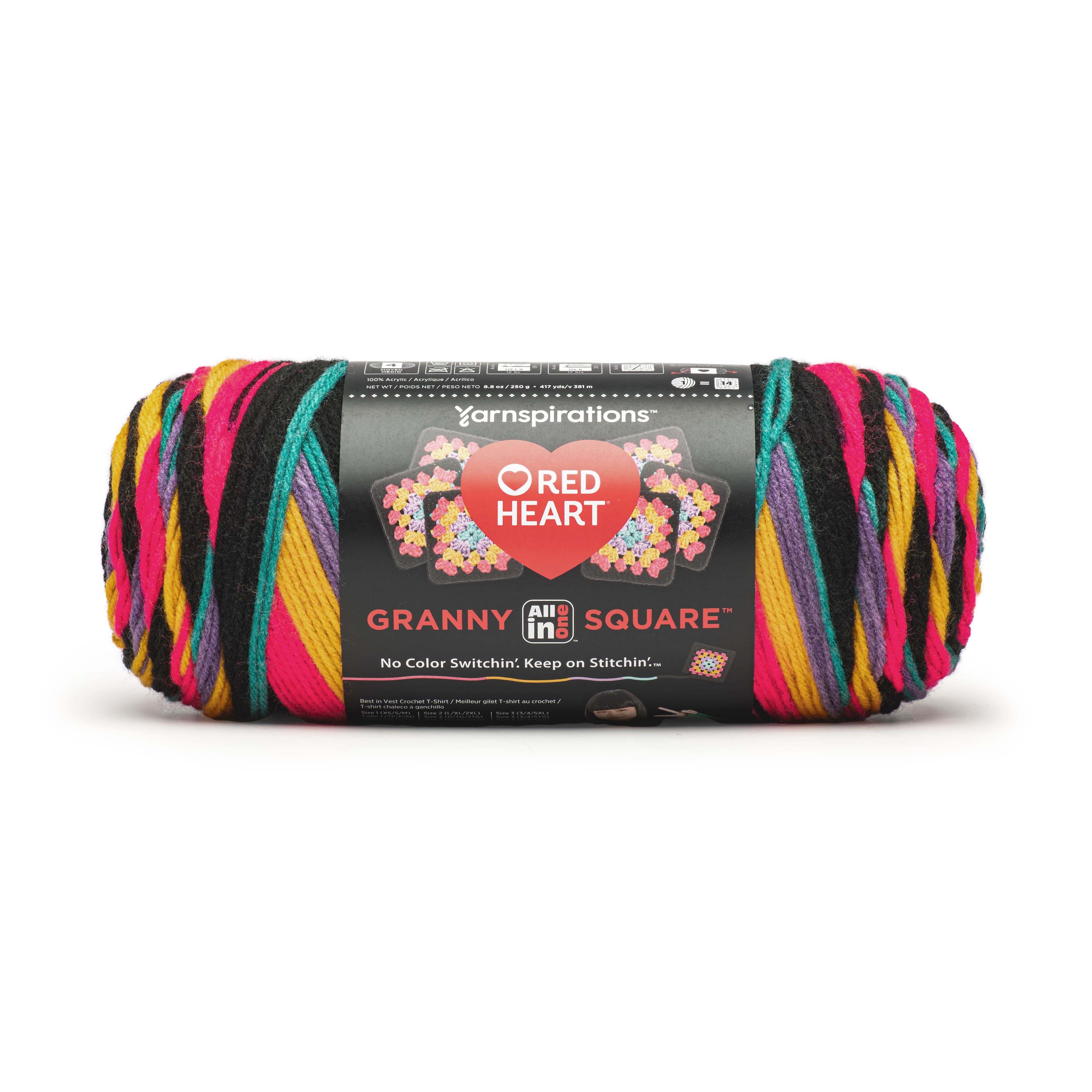 Red Heart&#xAE; All in One&#x2122; Granny Square&#x2122; Yarn
