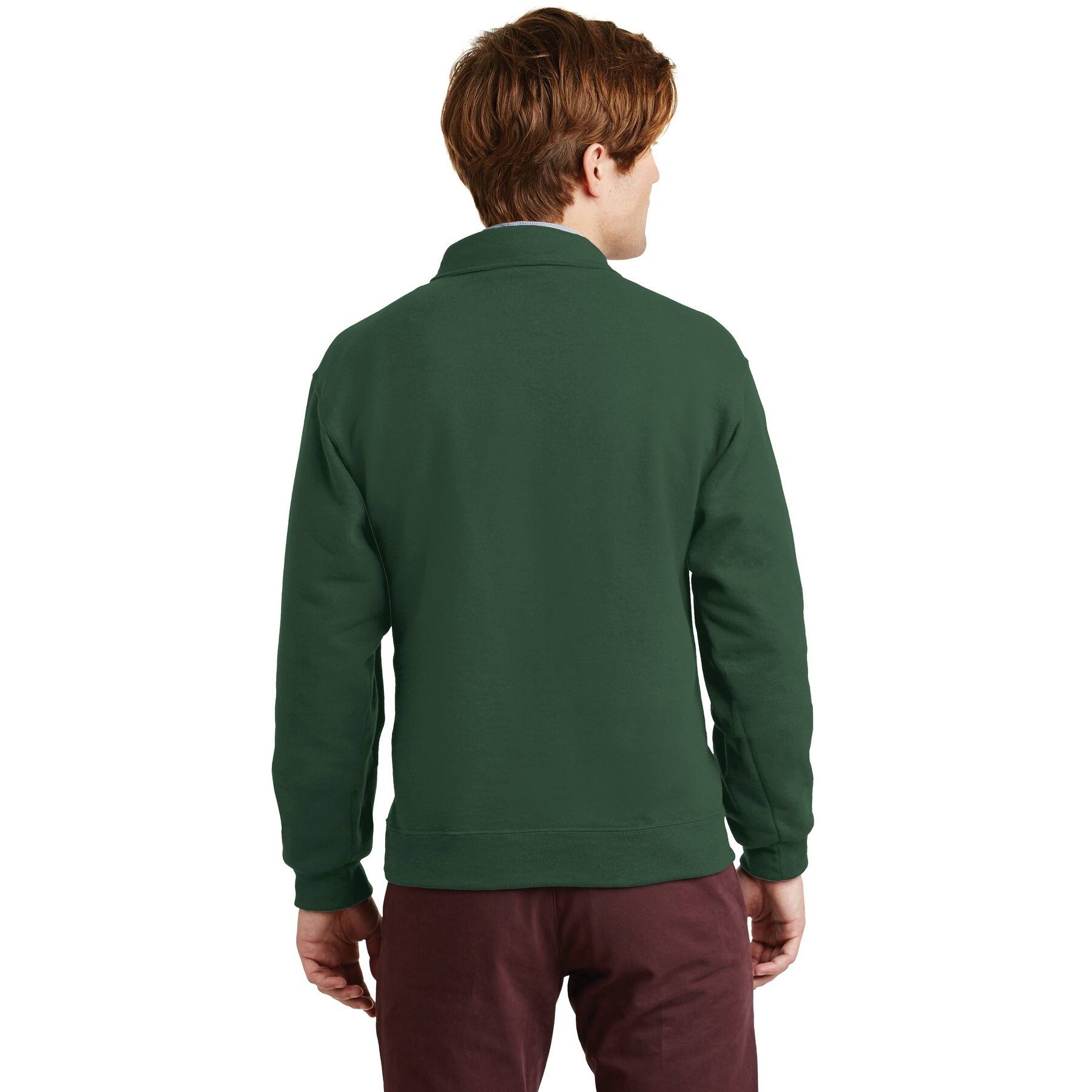 JERZEES&#xAE; Super Sweats&#xAE; NuBlend&#xAE; 1/4 Zip Cadet Collar Sweatshirt