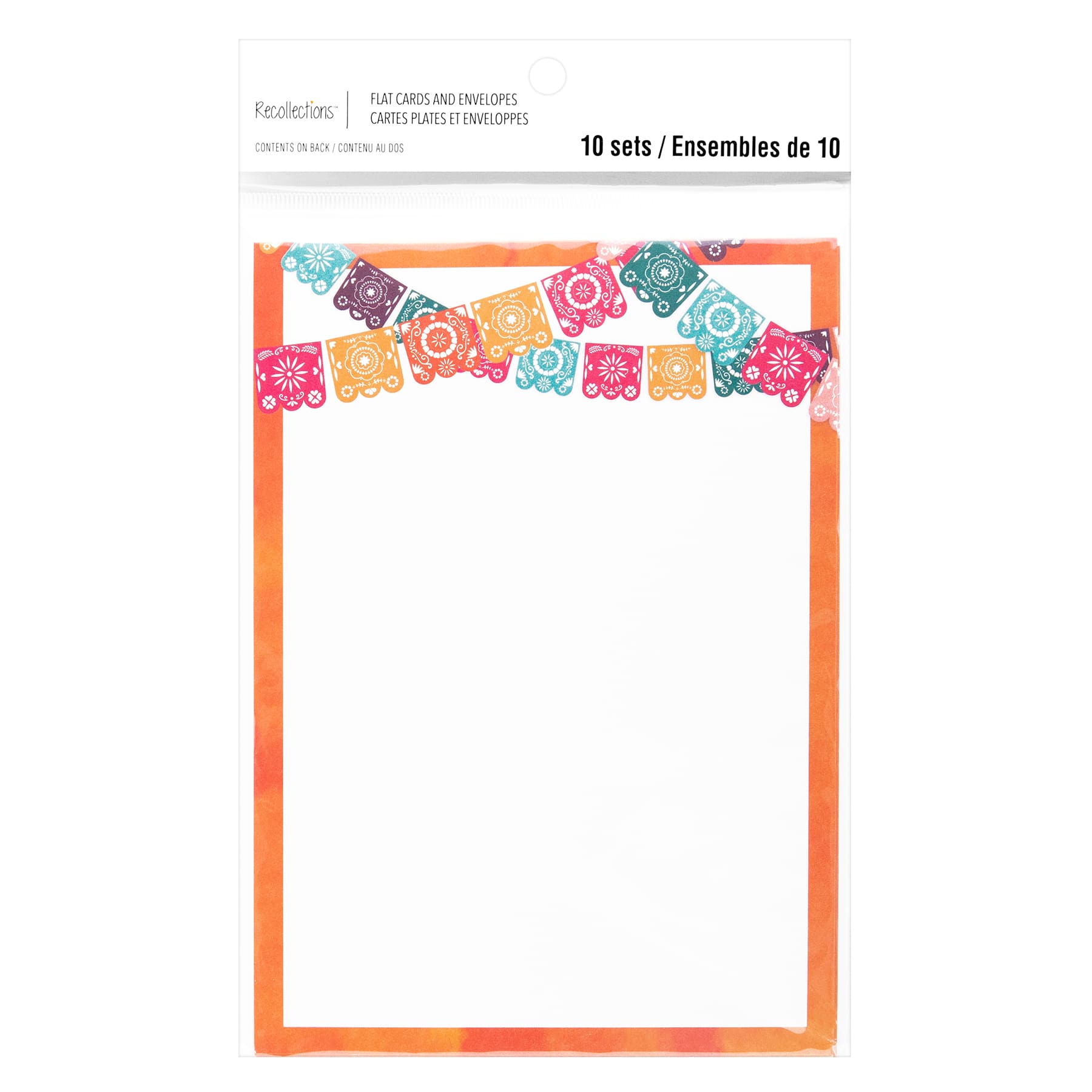 Fiesta Flat Cards &#x26; Envelopes by Recollections&#x2122;, 5&#x22; x 7&#x22;