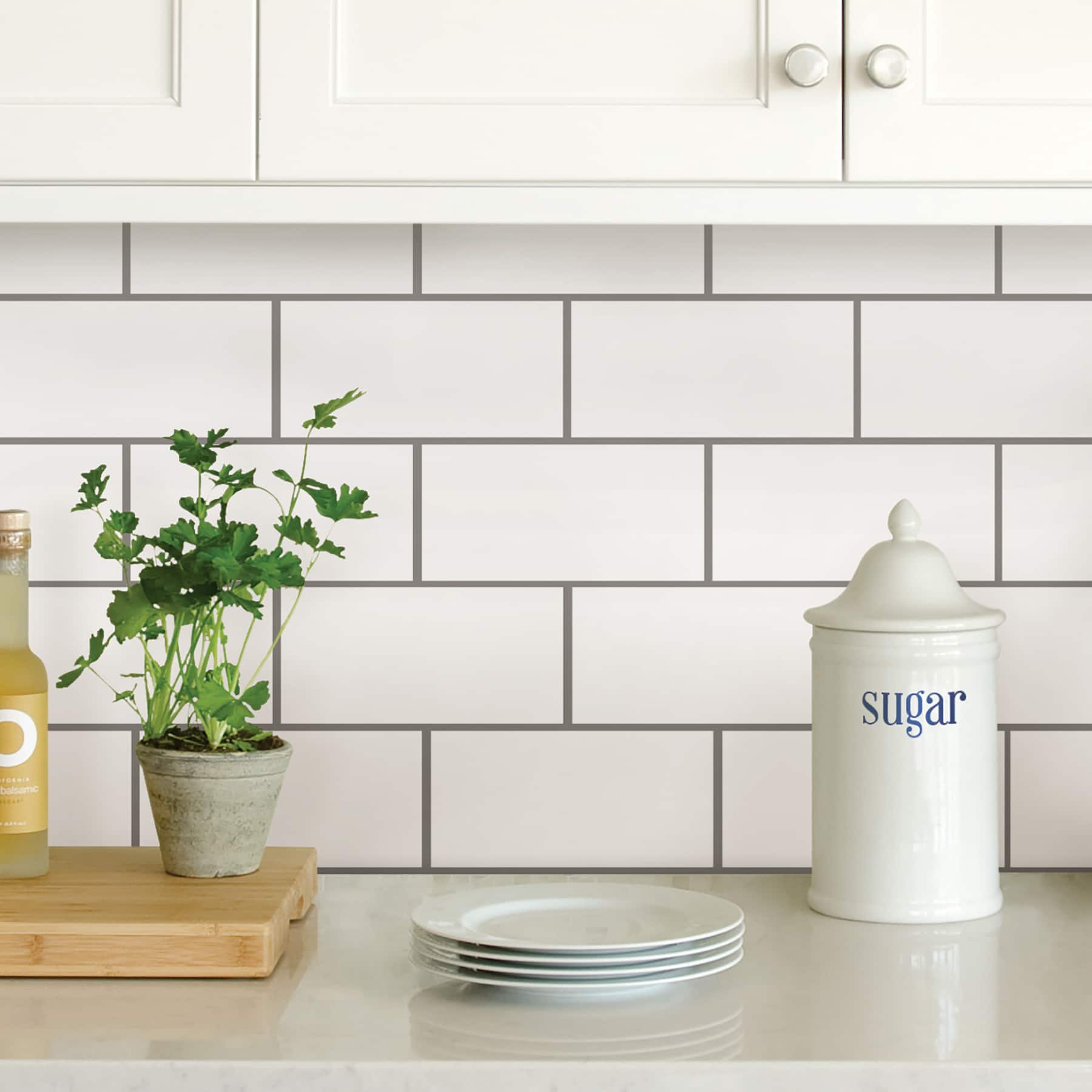 InHome Subway Tile Peel & Stick Backsplash Tiles