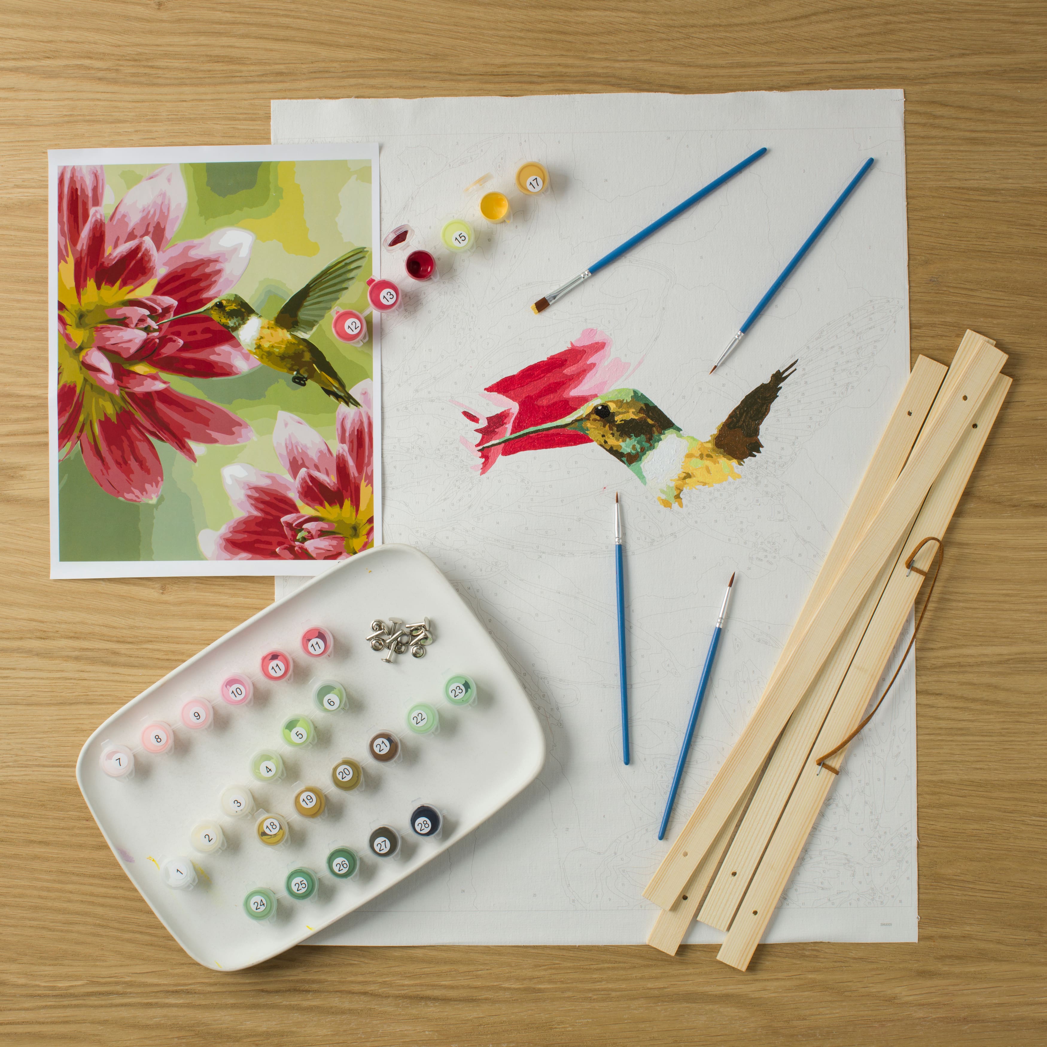 Hummingbird Paint-by-Number Kit by Artist&#x27;s Loft&#x2122; Necessities&#x2122;