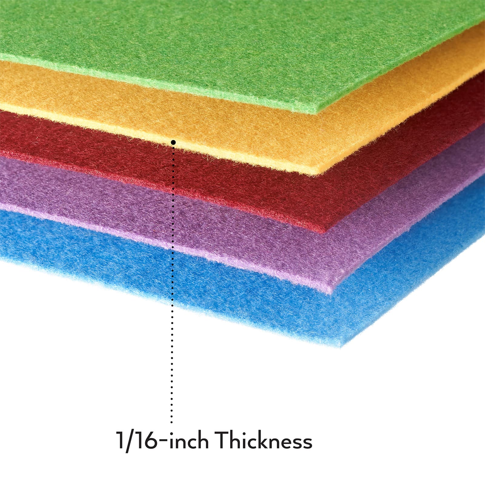 Arteza Felt Fabric, Stiff, Assorted Colors, 8.3x11.8 Sheets - 50 Pack :  Target