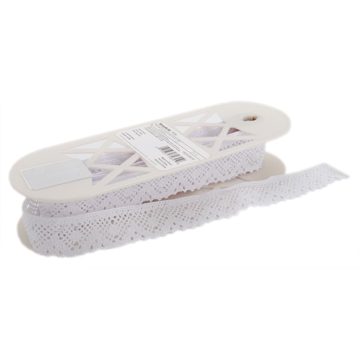 Simplicity&#xAE; 1 7/16&#x22; x 12yd. Spider Cluny Lace