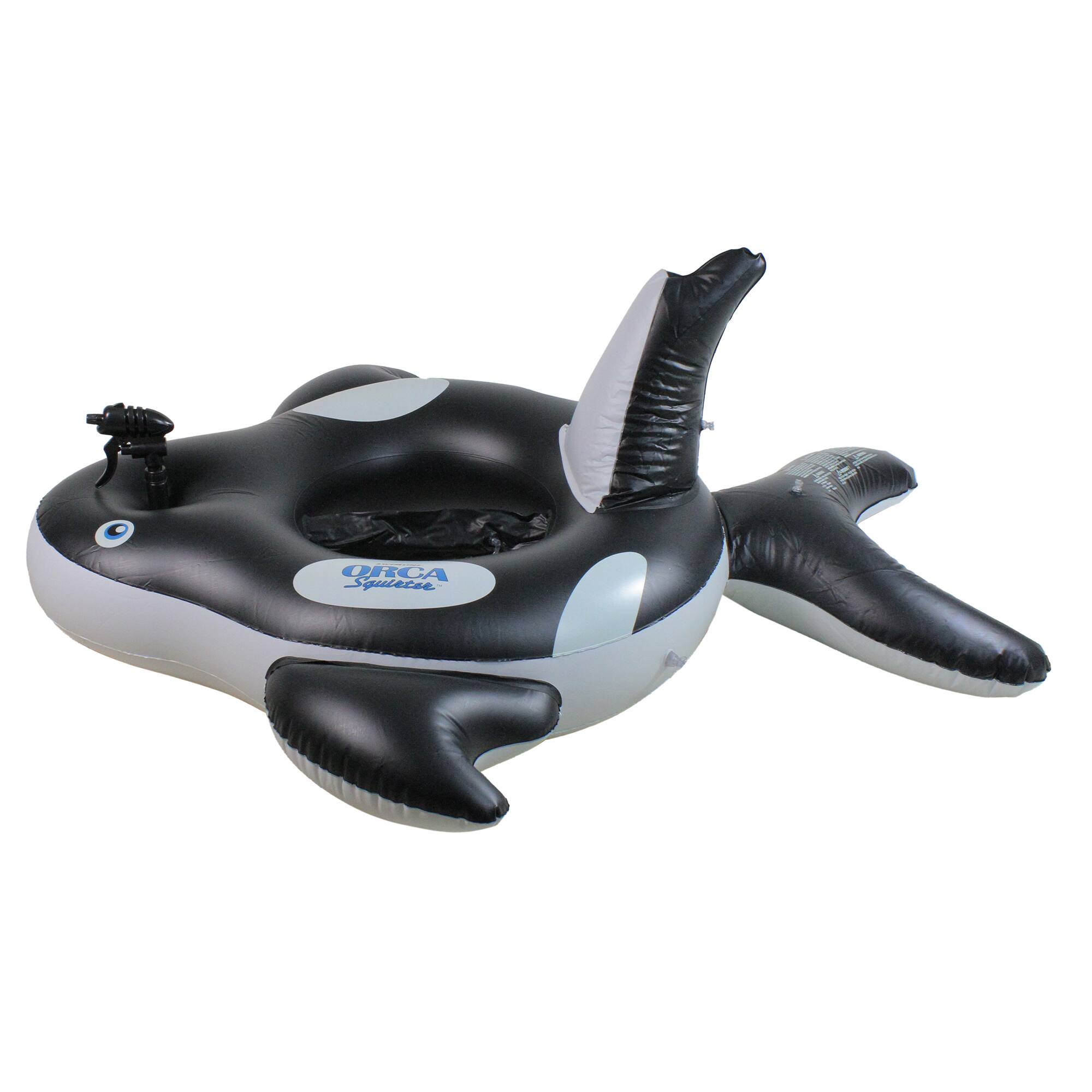 Swimline 60&#x22; Inflatable Orca Squirter&#x2122; Pool Float
