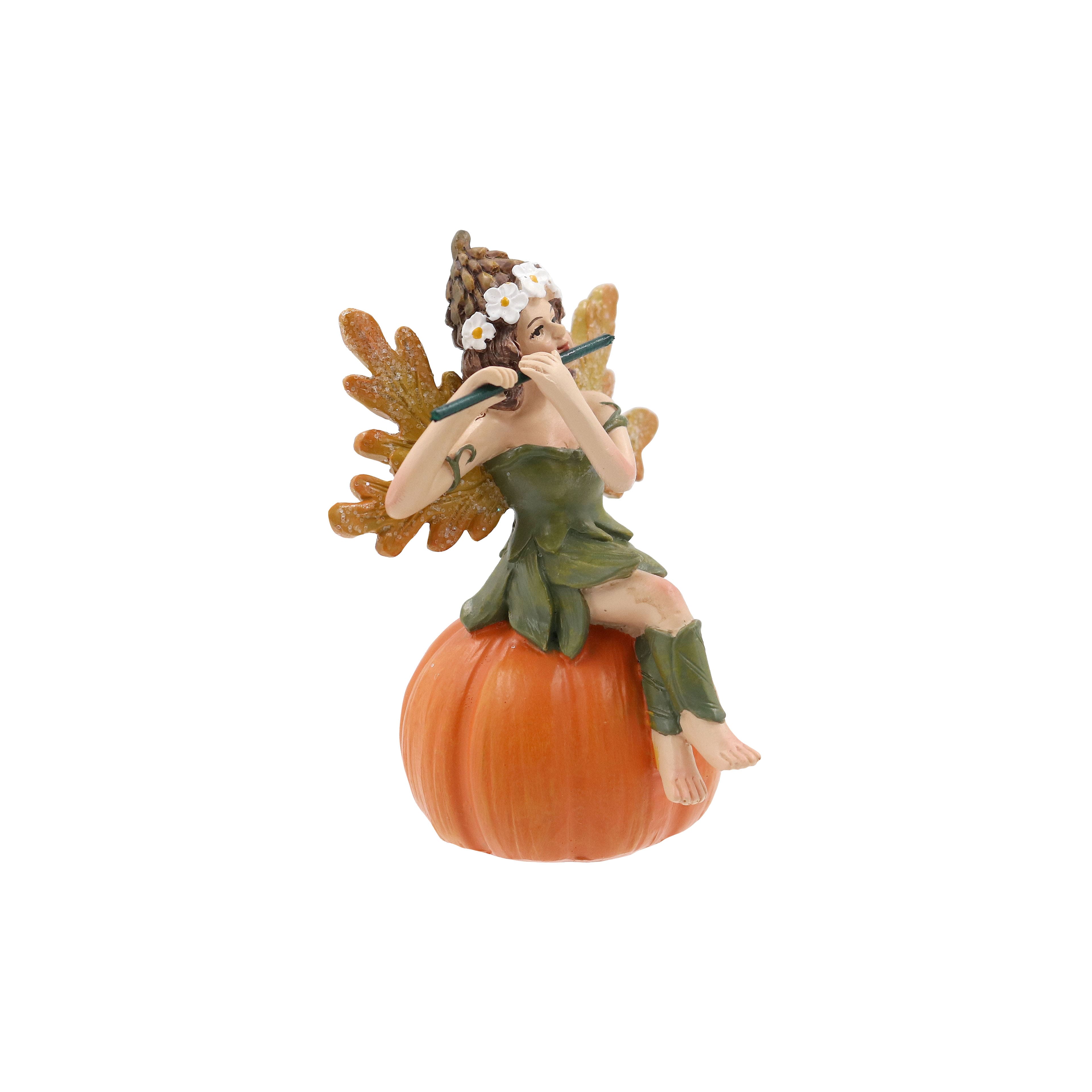 Mini Fall Fairy on Pumpkin by Ashland&#xAE;