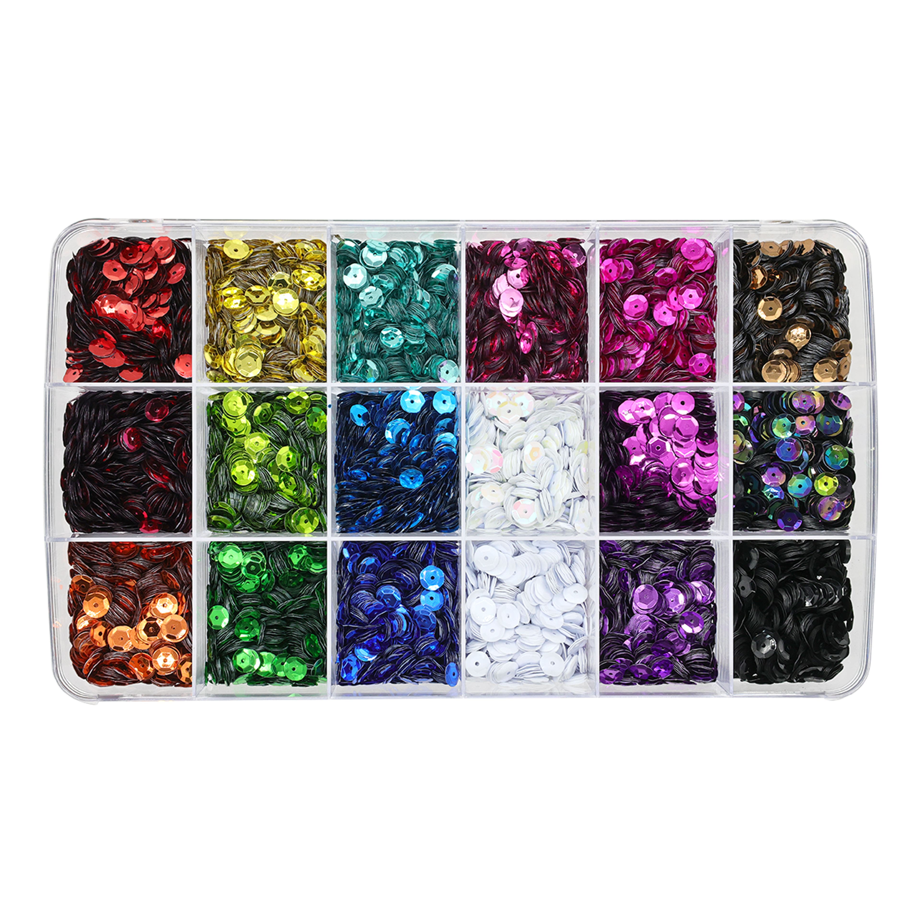 Mixed Round Sequin Value Box by Creatology&#x2122;