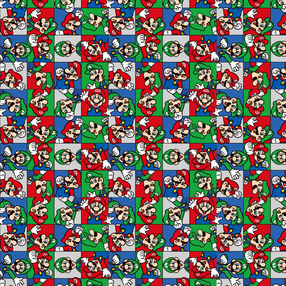 Super Mario Kit ** Includes Fabric Placement Design Chart/Pattern**