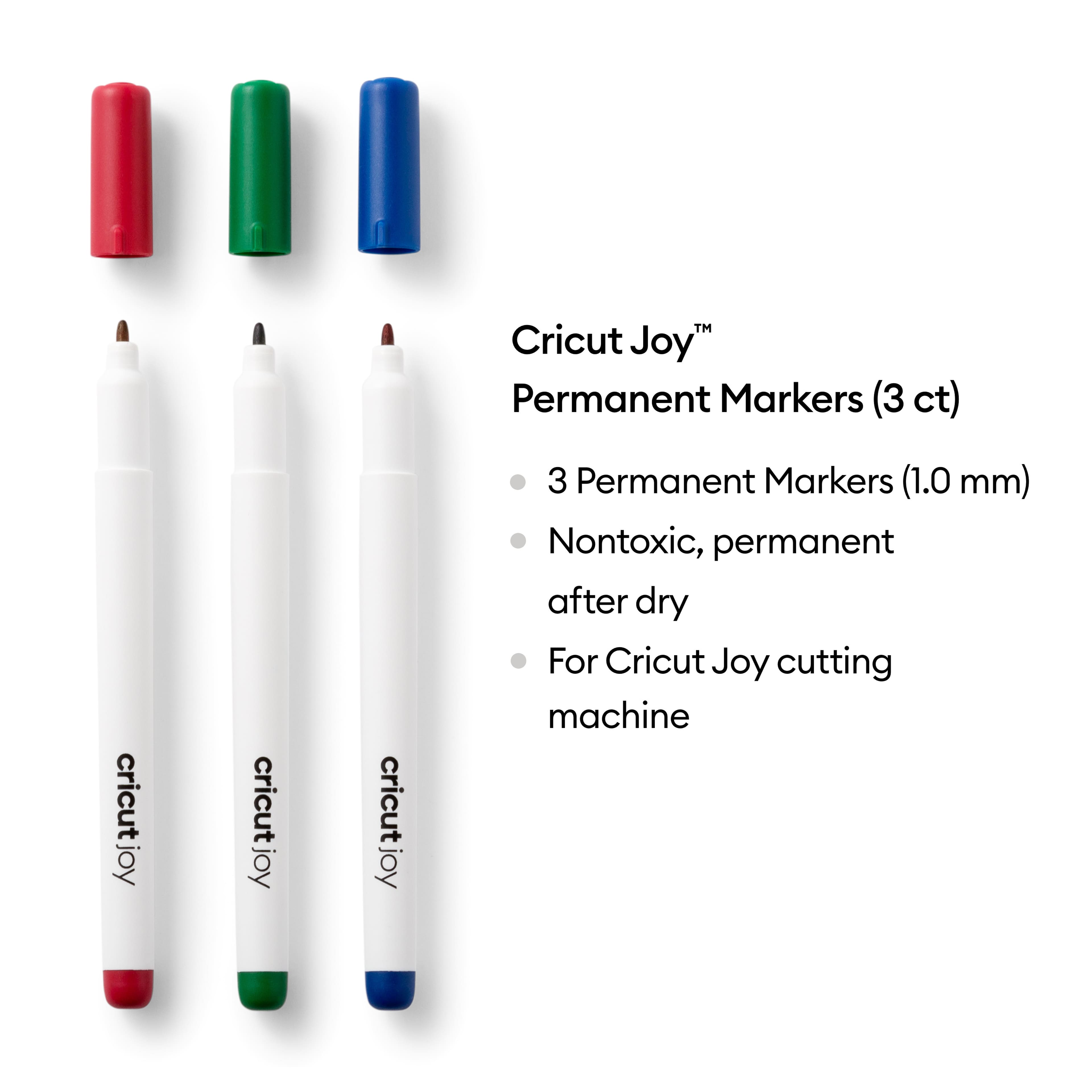 Cricut Joy&#x2122; 3 Color Permanent Marker Set