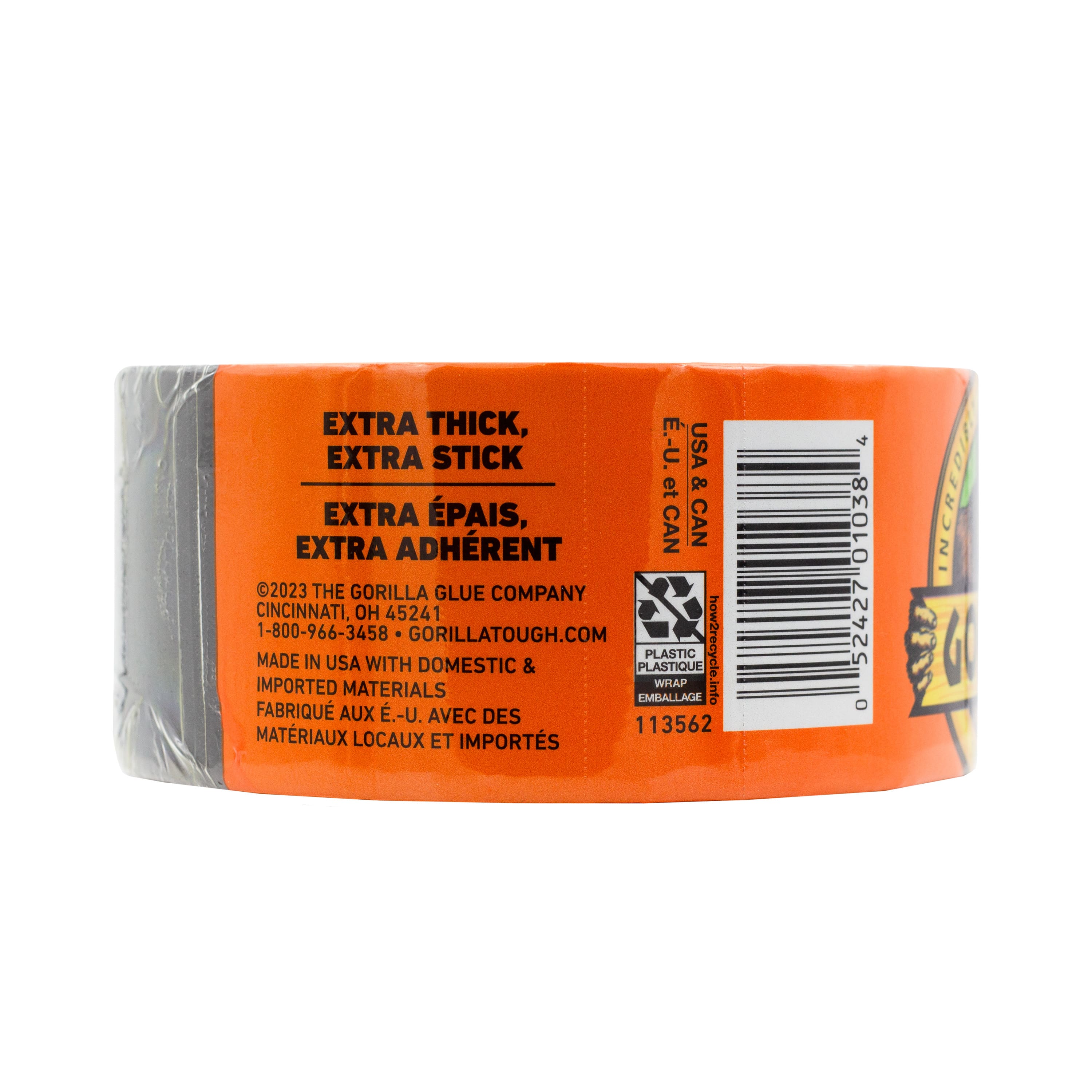 Rouleau de ruban adhésif Gorilla de 9,1 m