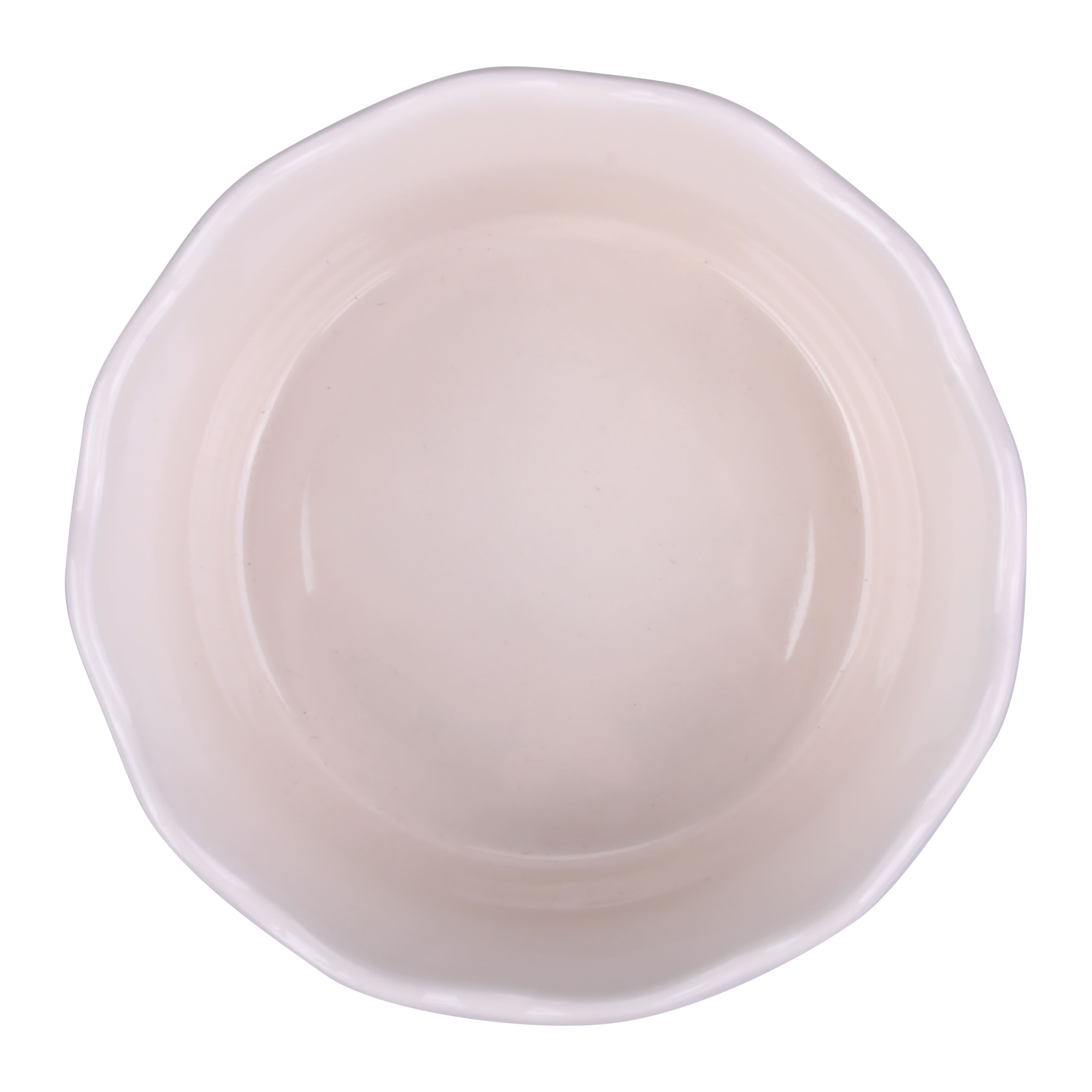 4&#x22; White Hobnail Ramekin by Makery&#x2122;