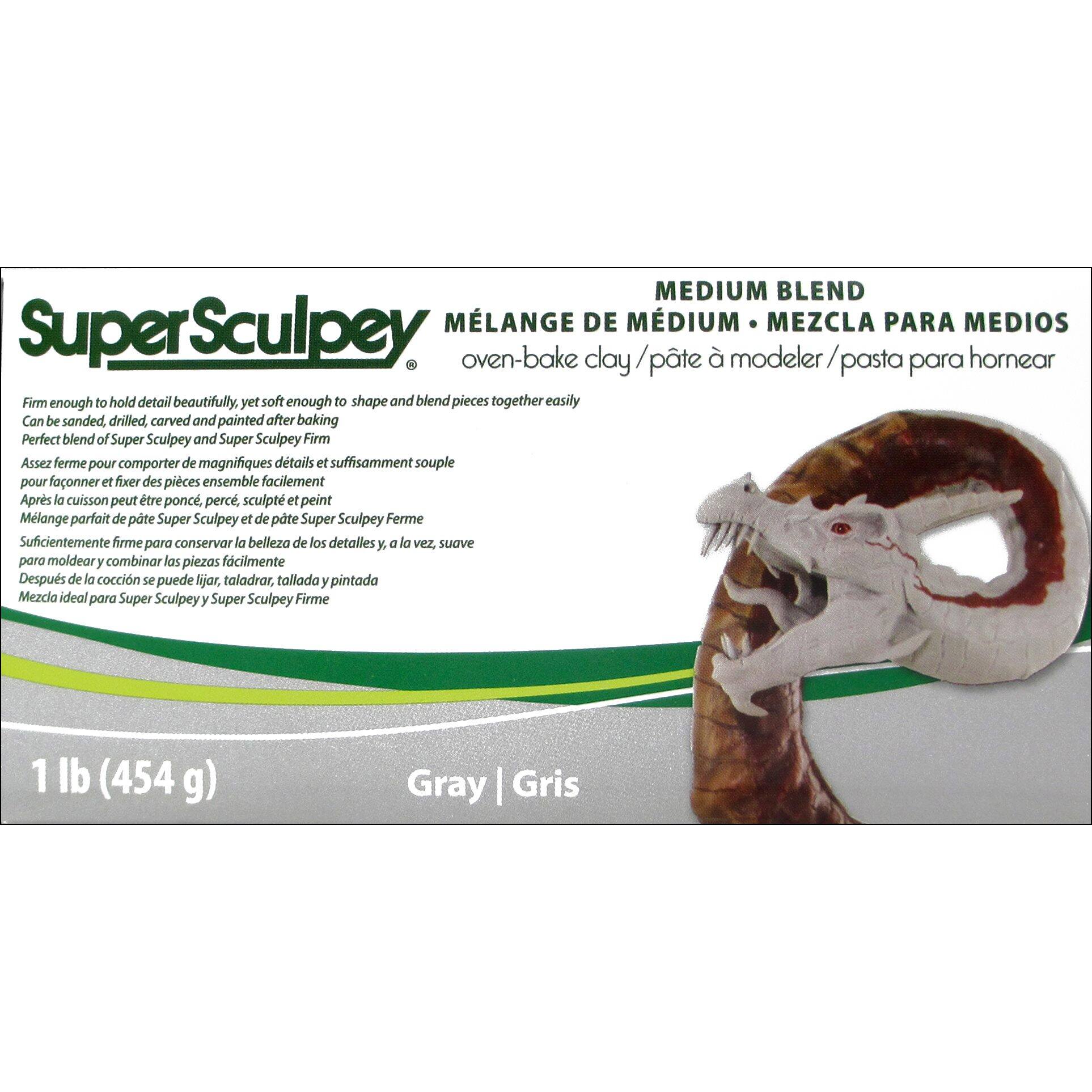 Super Sculpey® 1lb. Gray Medium Blend