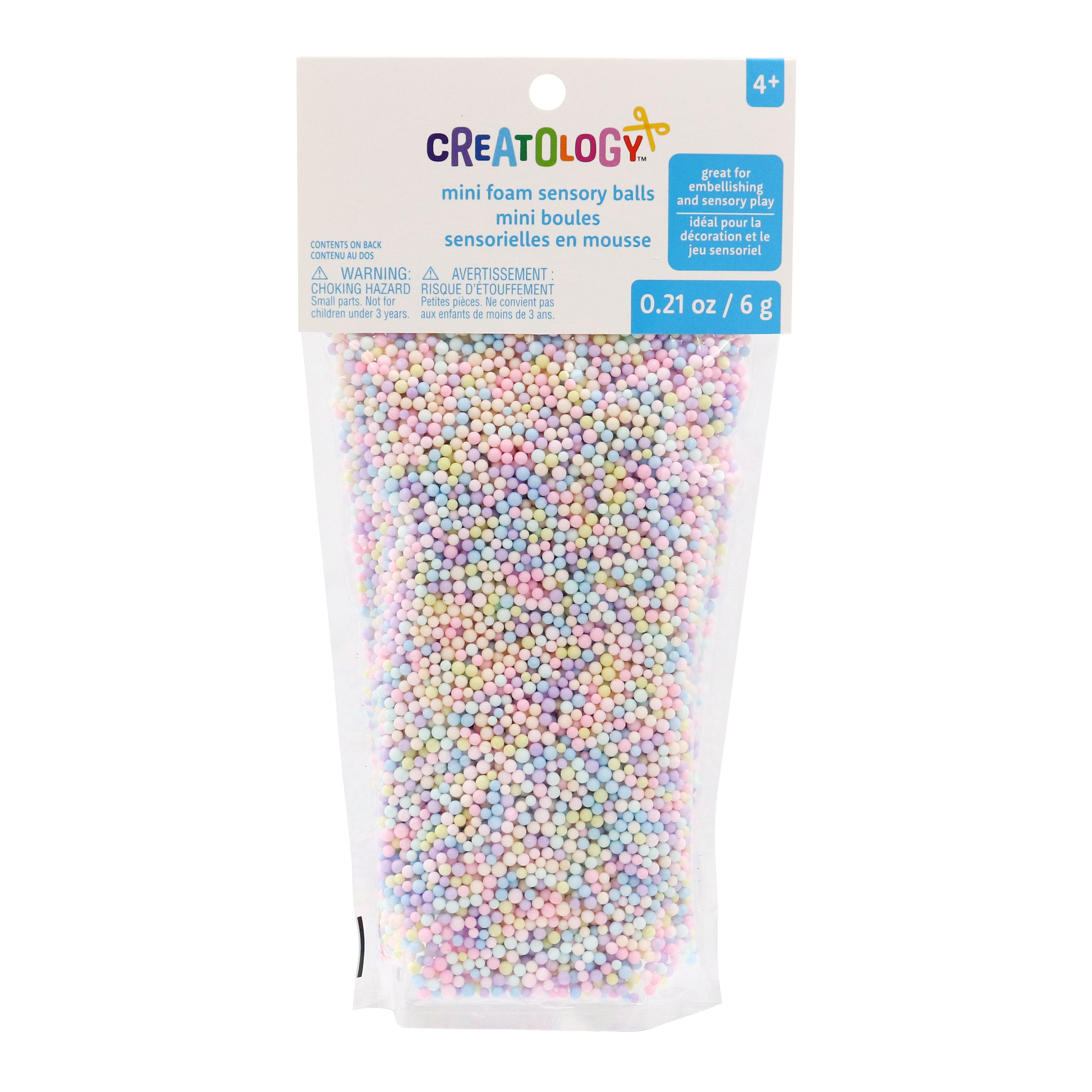 Pastel Mini Foam Sensory Balls by Creatology&#x2122;